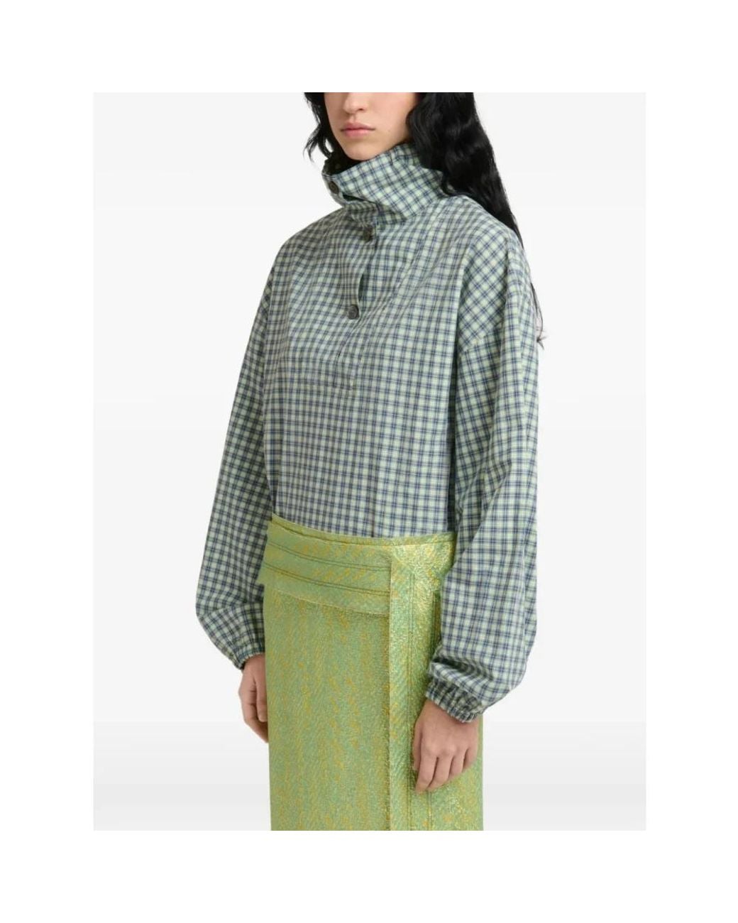 Marni Blue Long Sleeve T-Shirts