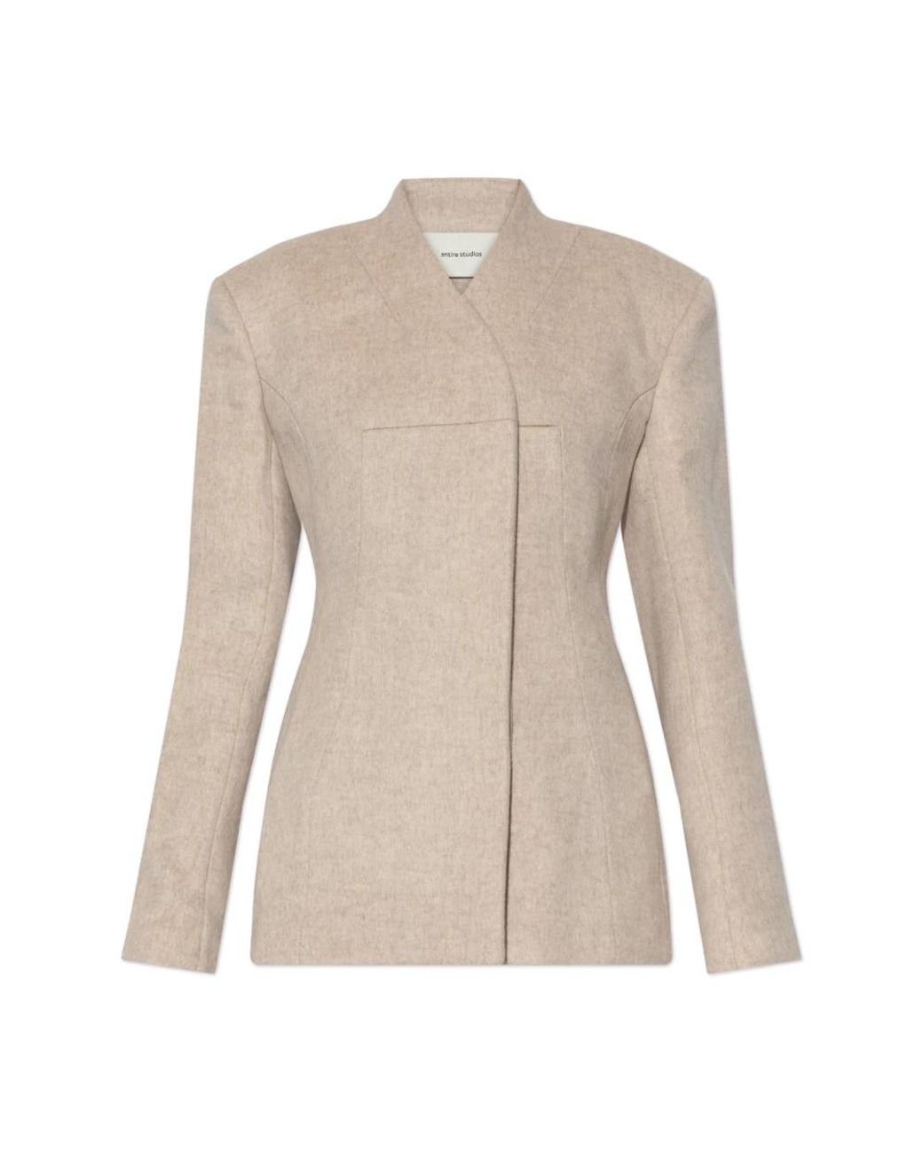 Entire studios Natural Wool Blazer