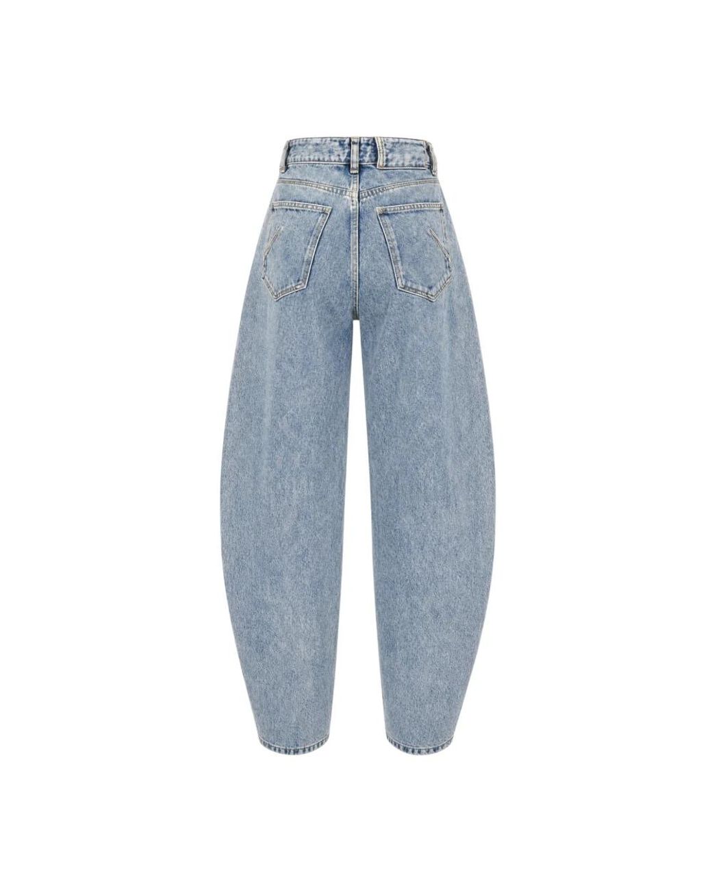 Alaïa Blue Loose Fit Jeans