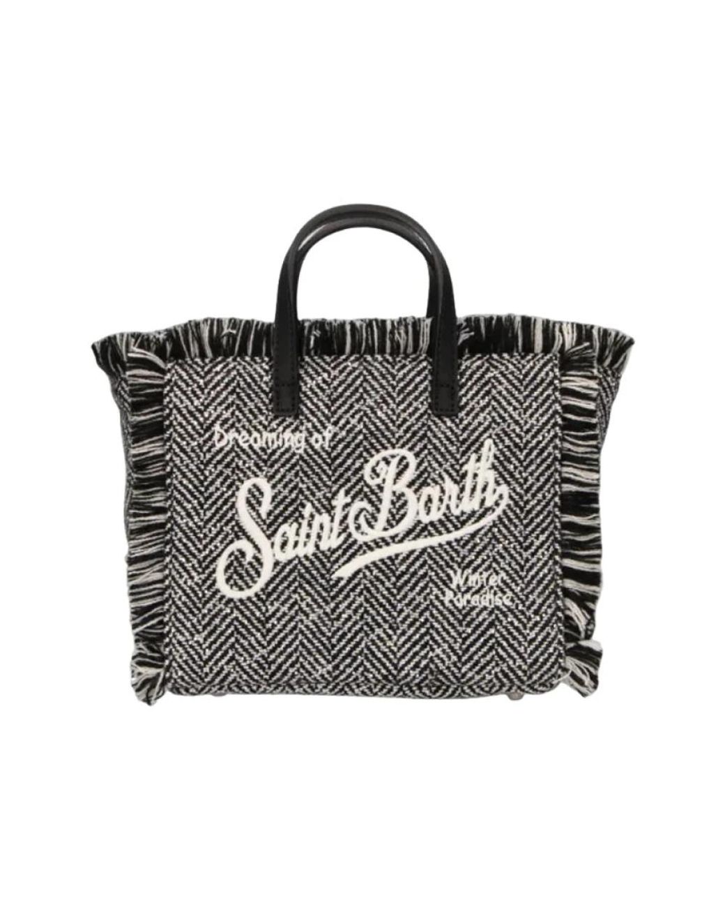 Mc2 Saint Barth Black Shopping Bags