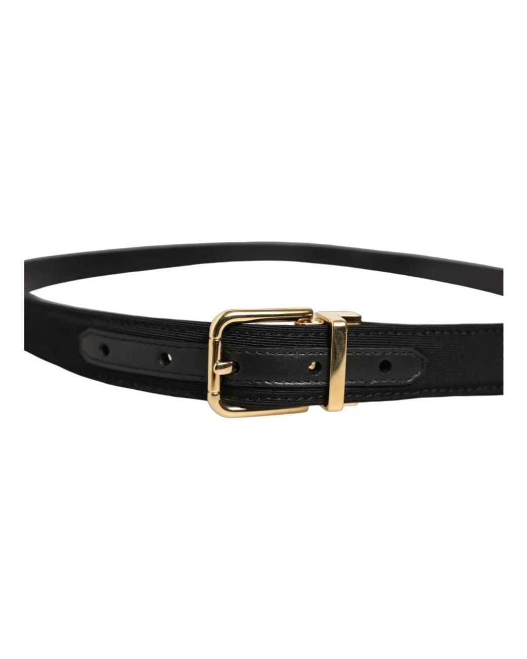 Dolce & Gabbana Black Belts for men