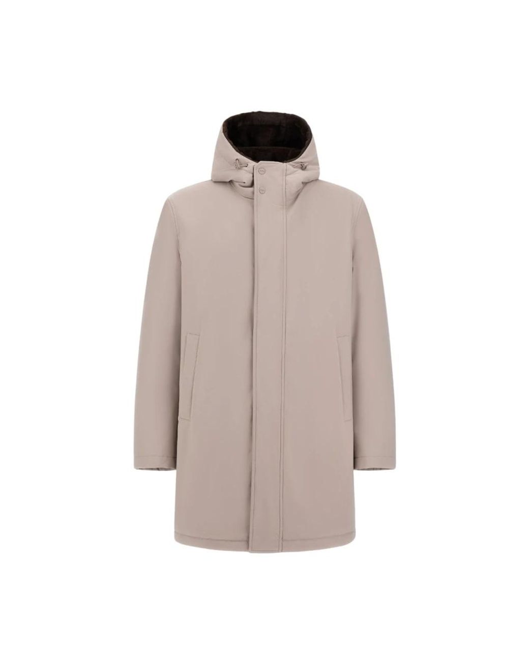 Herno Jassen ,Polyester Keystone Parka in het Brown voor heren