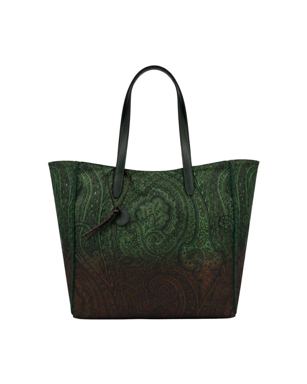 Etro Green Shopping Bags