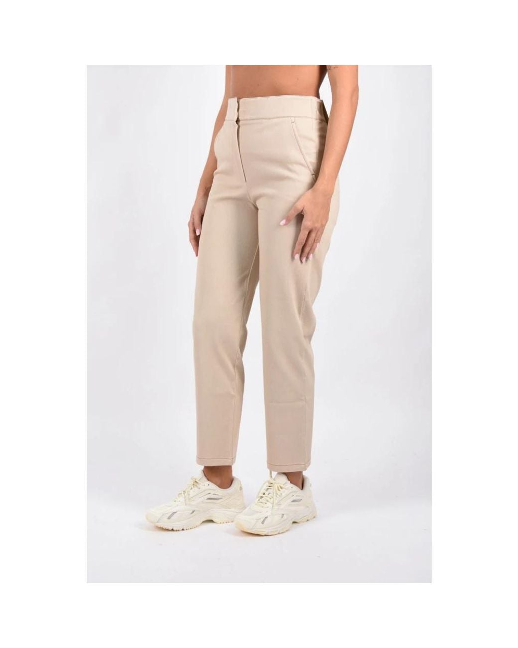 Chinos Max Mara de color Natural