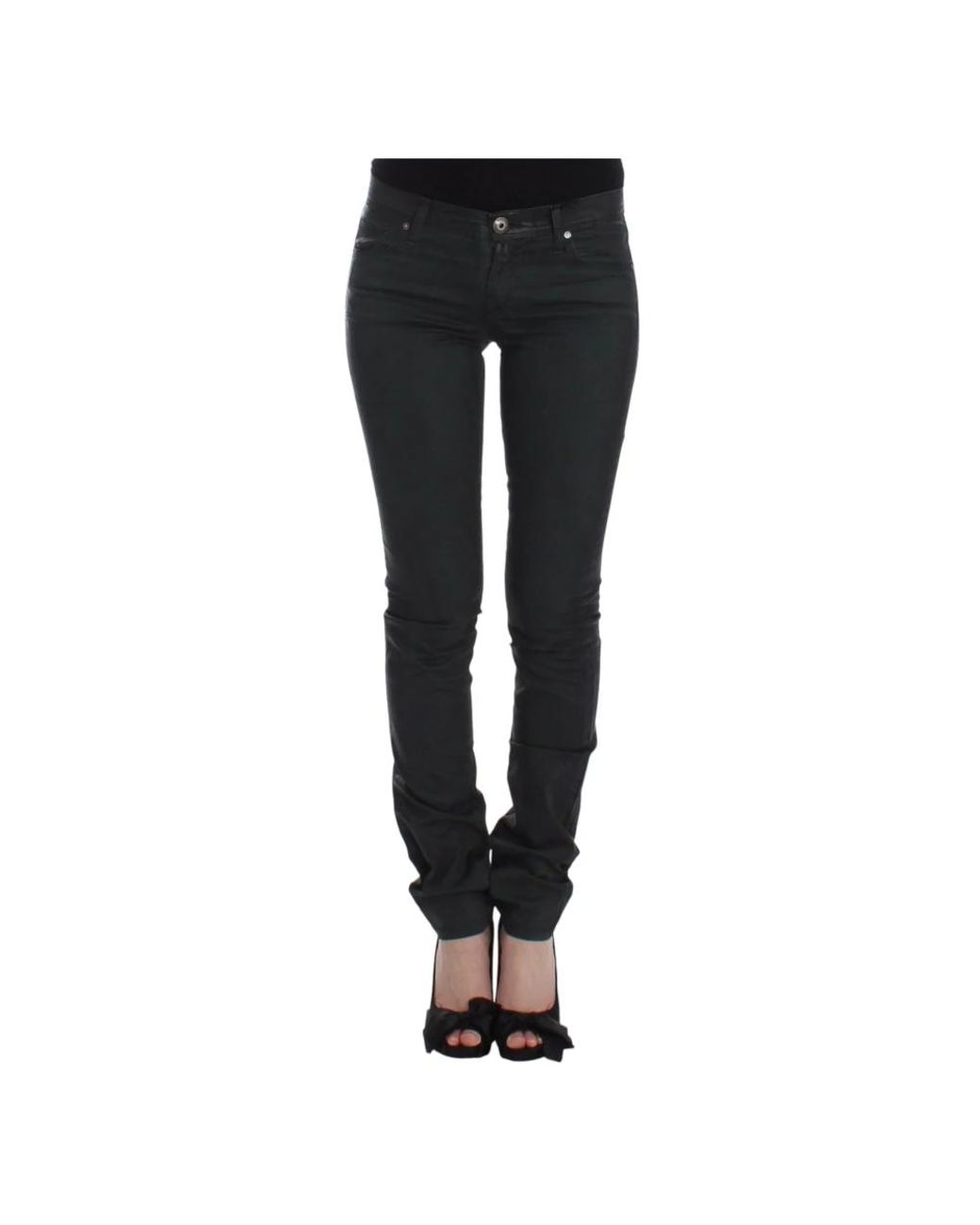 Ermanno Scervino Black Skinny Fit Jeans