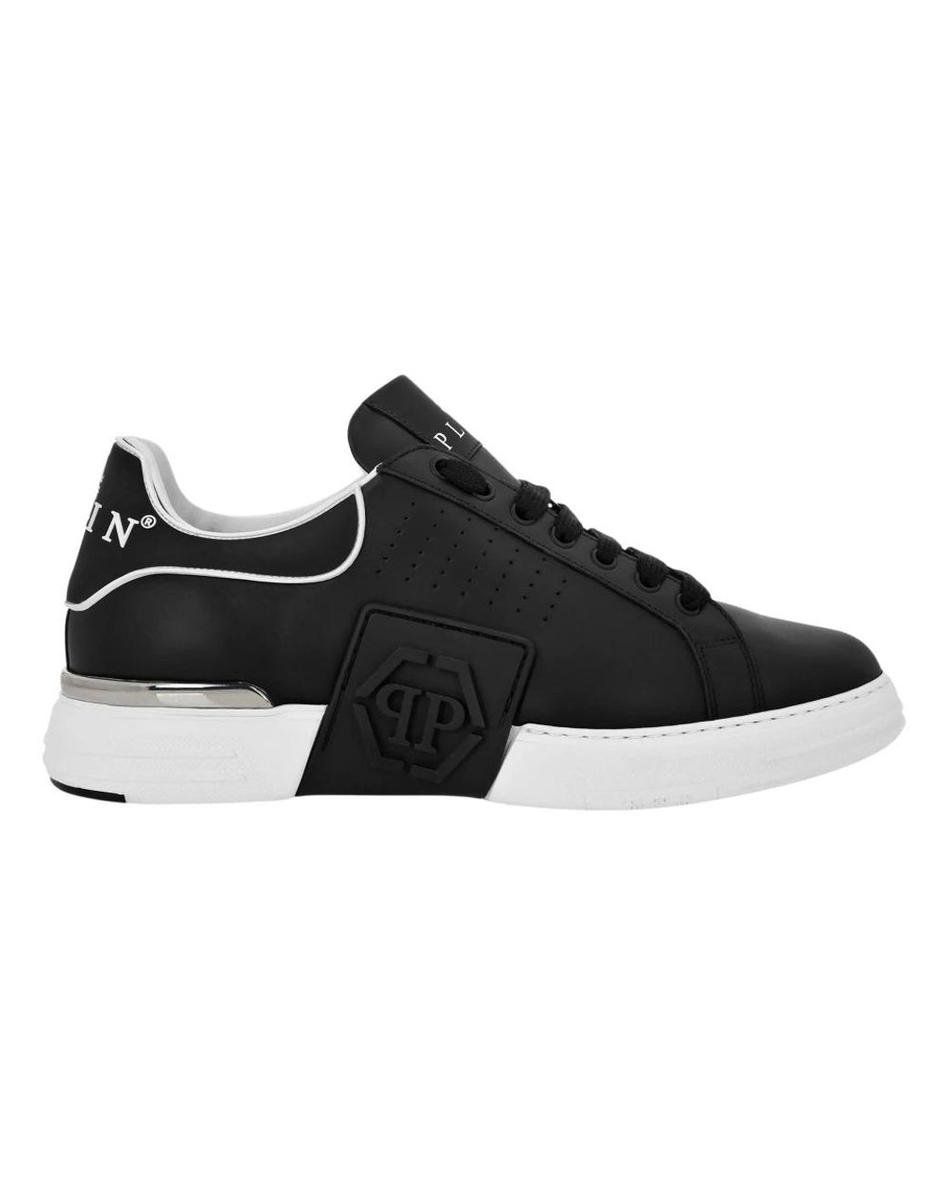 Philipp Plein Black Sneakers