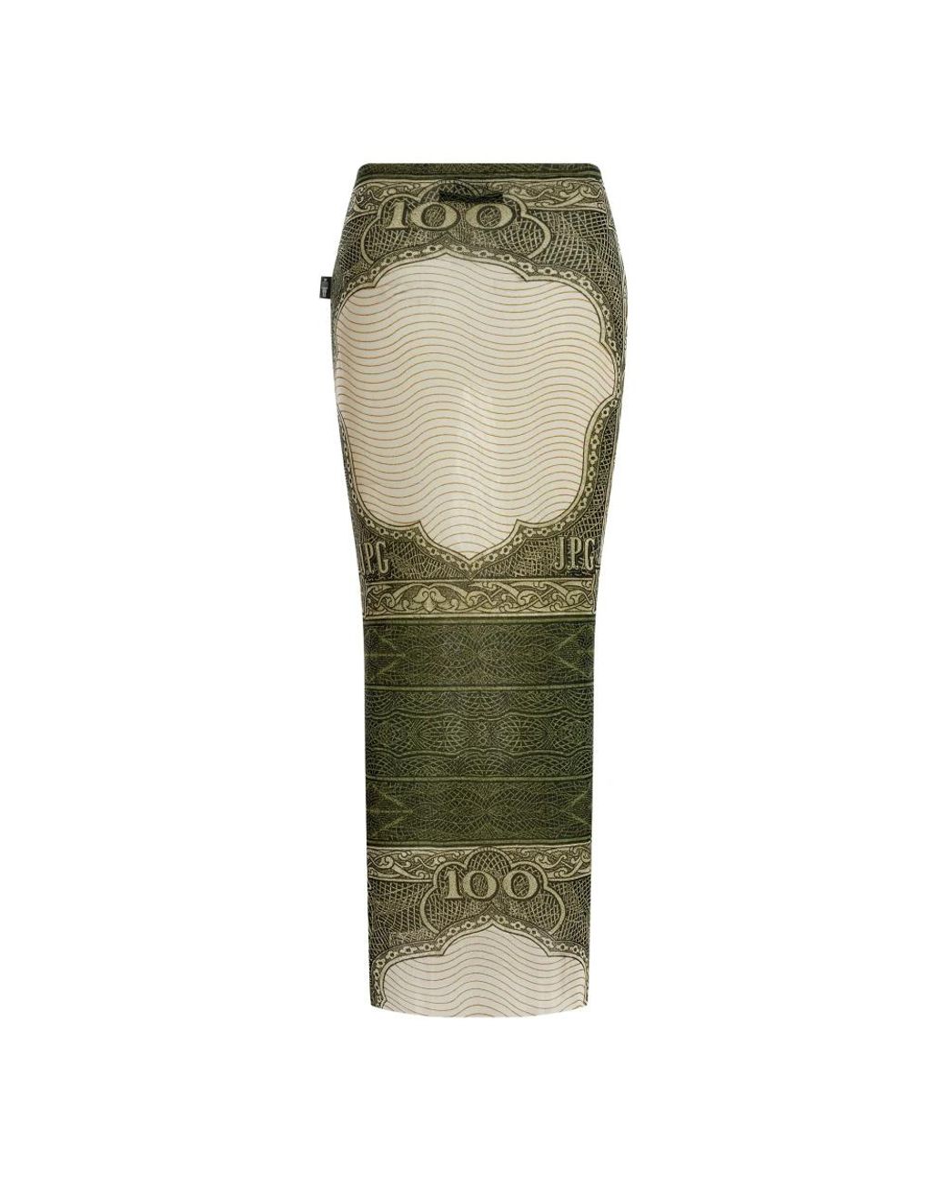 Jean Paul Gaultier Green Maxi Skirts