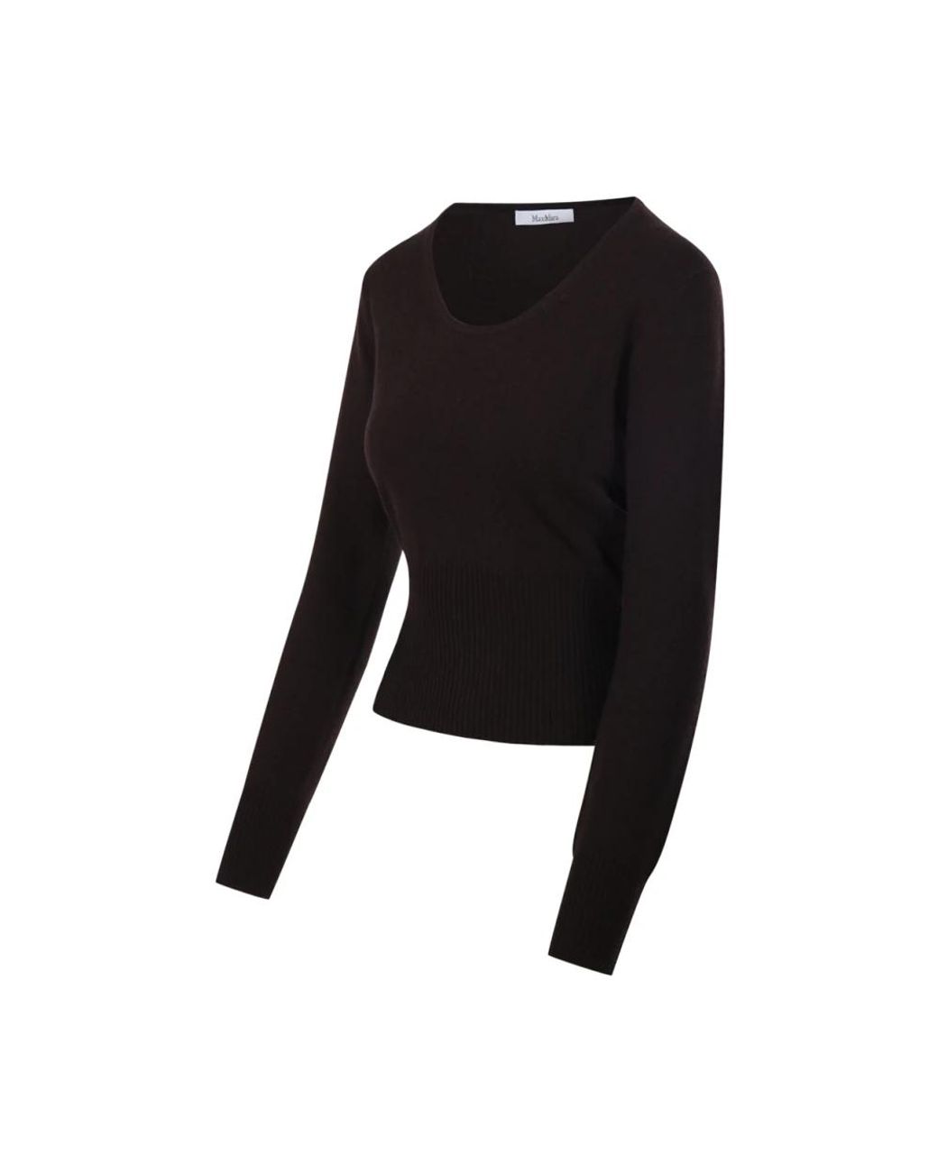 Max Mara Black Round-Neck Knitwear