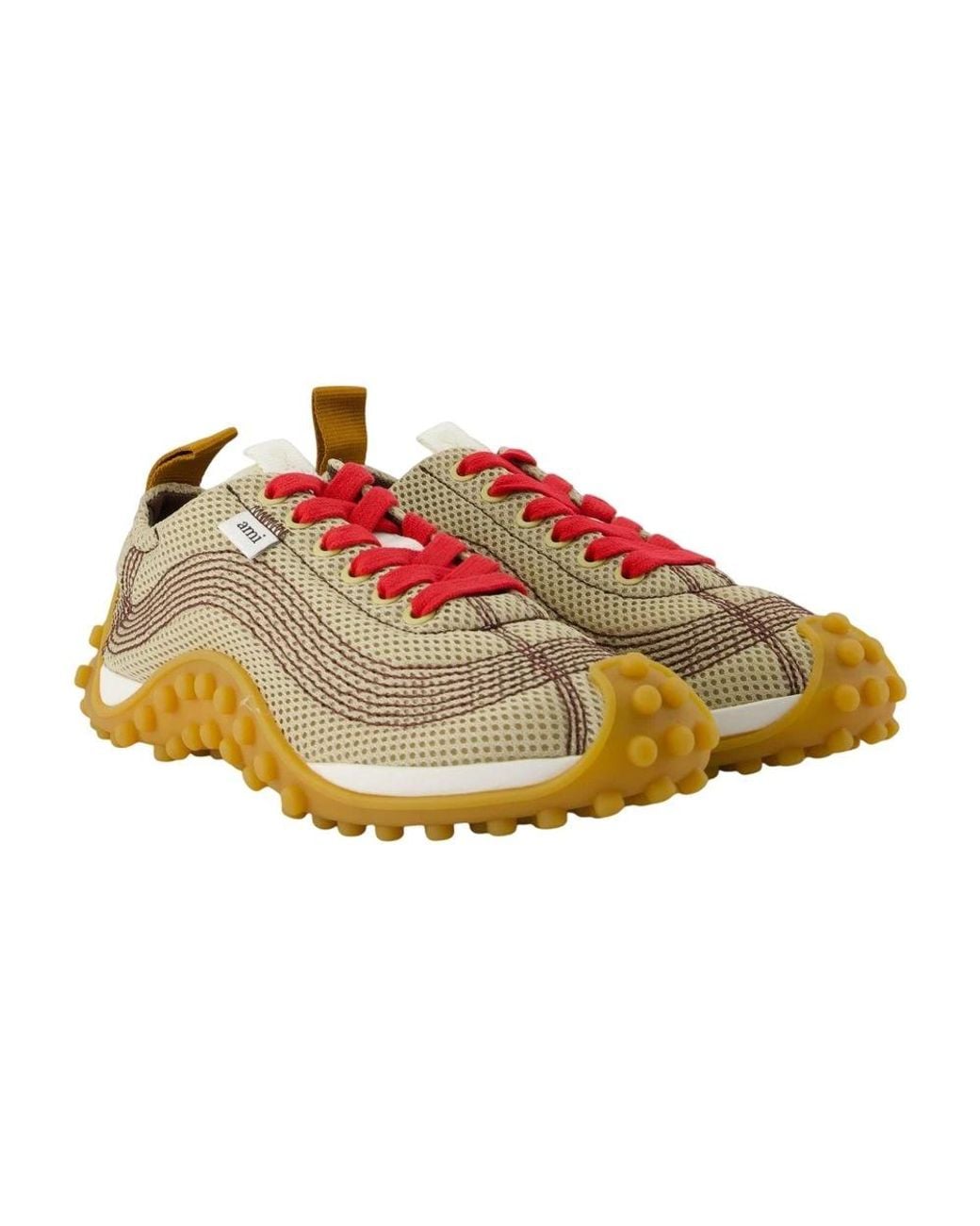 AMI Brown Sneakers for men