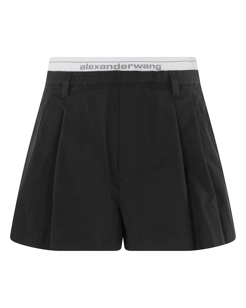 Alexander Wang Black Short Shorts