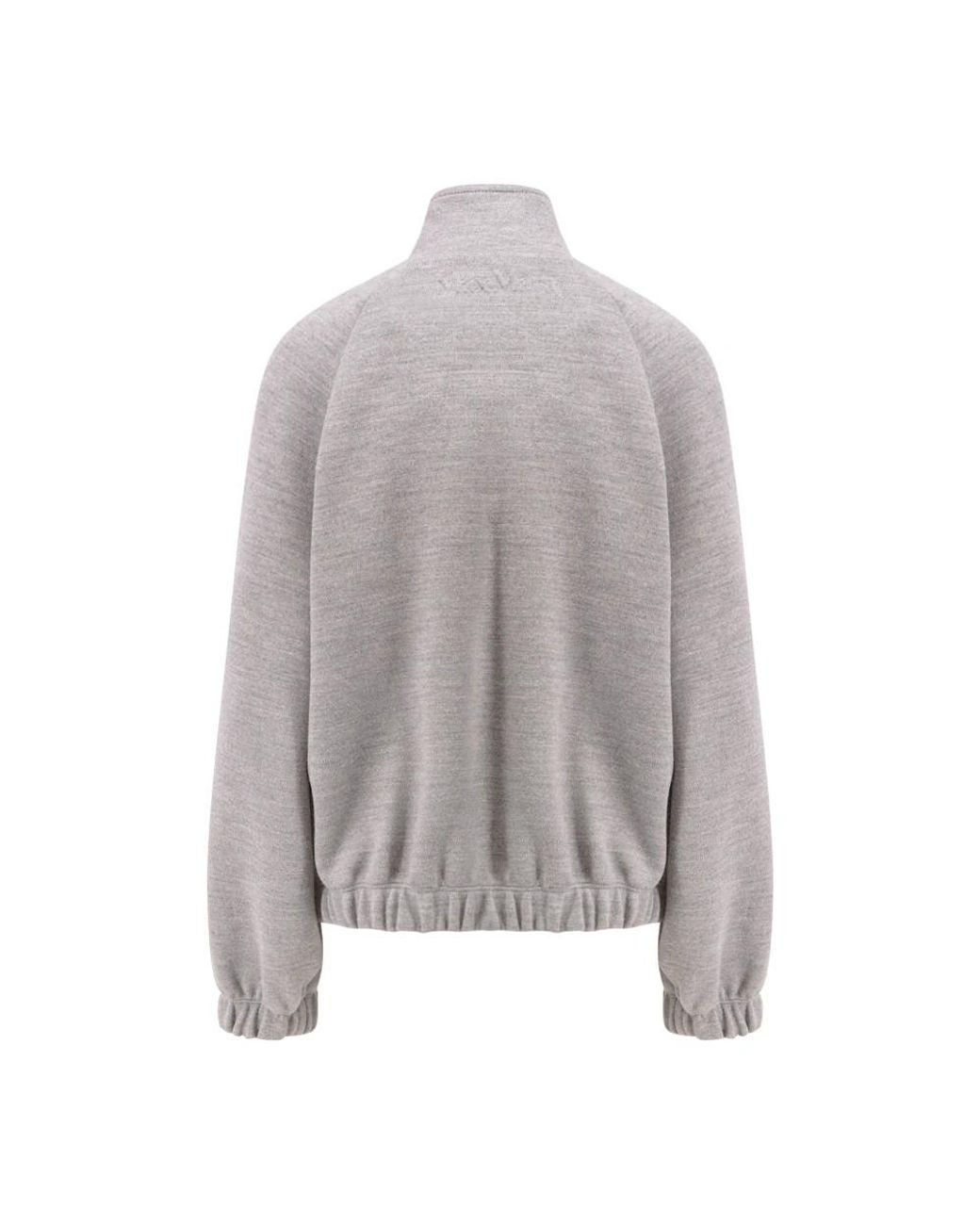 Max Mara Gray Zip-Throughs