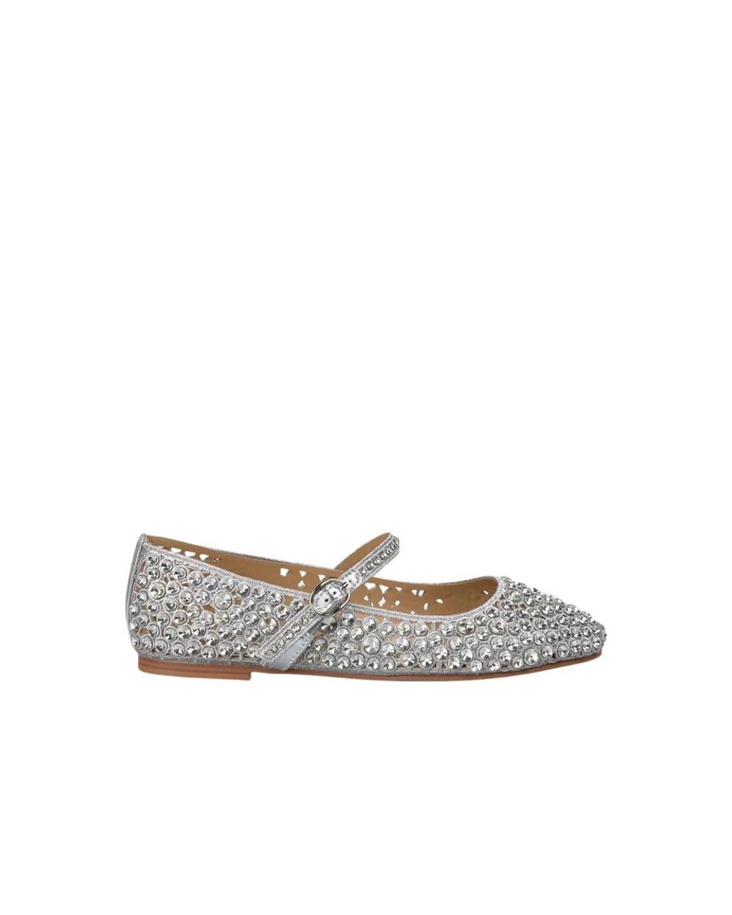 Alma En Pena. Gray Ballerina Shoes