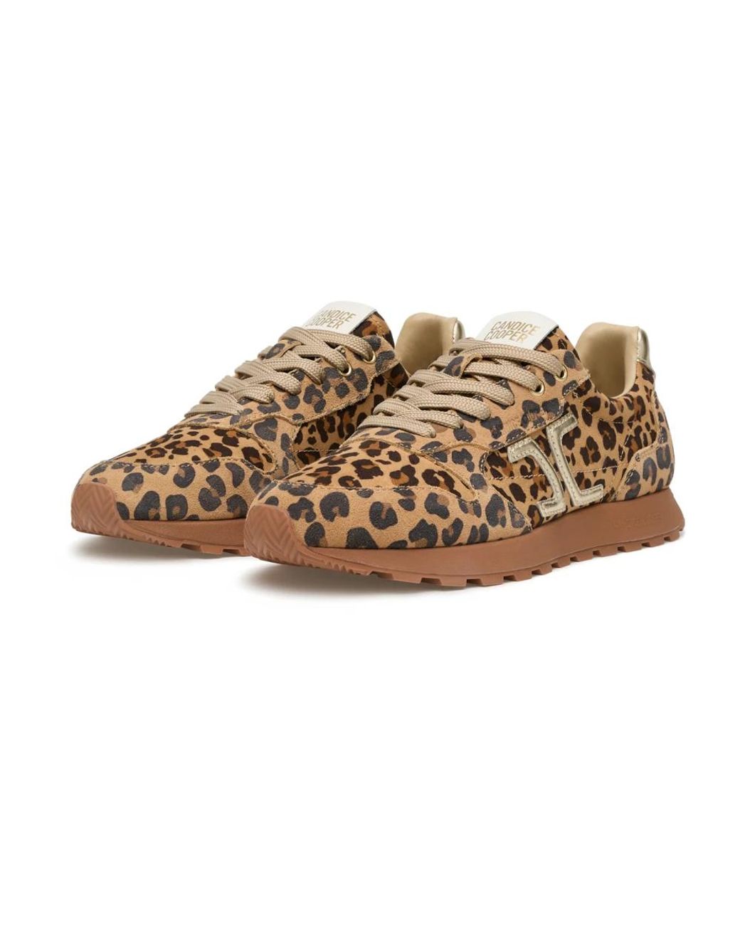Candice Cooper Brown Sneakers