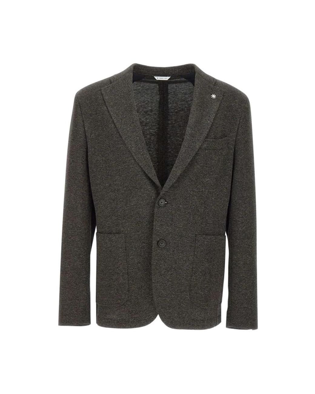 Manuel Ritz Gray Blazers for men