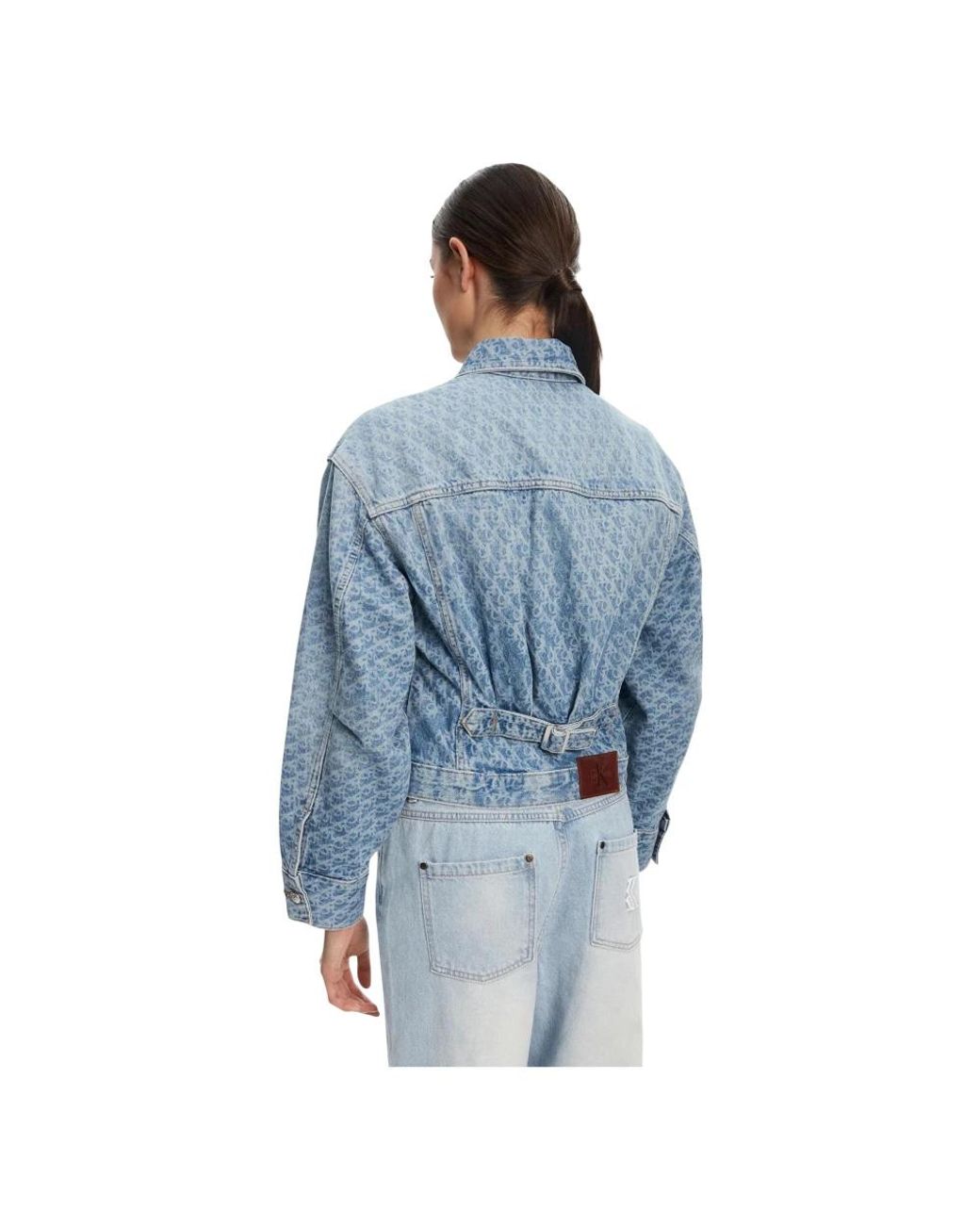 Denim Jackets Calvin Klein de color Blue