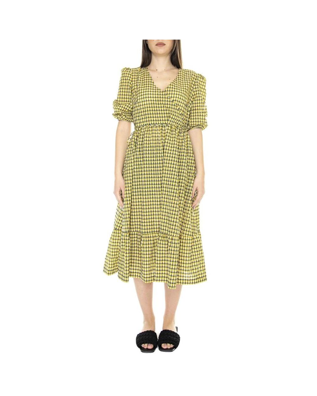 Midi Dresses Barbour en coloris Yellow