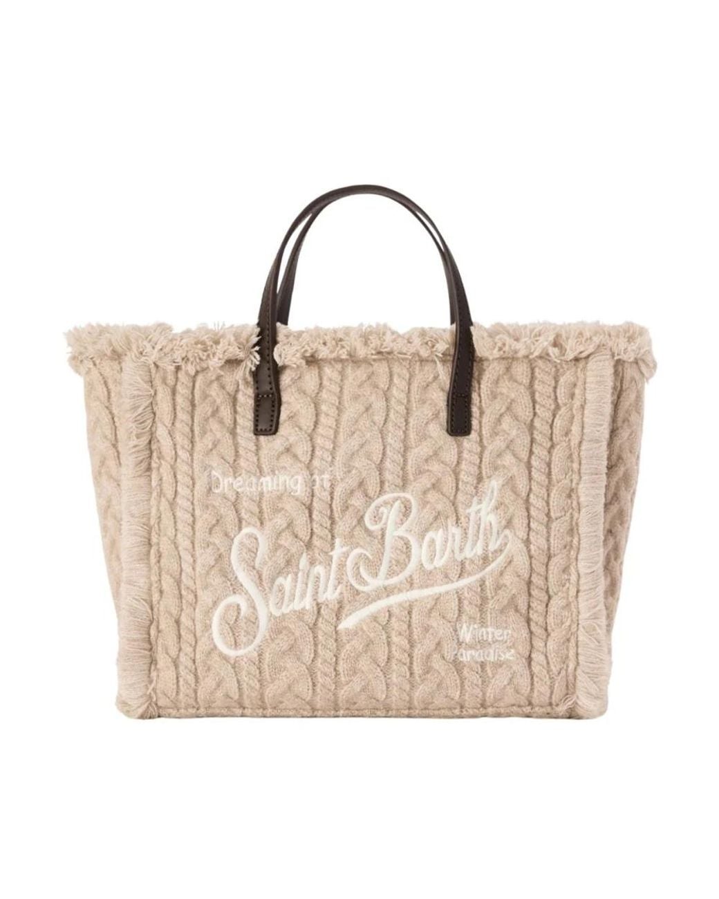 Mc2 Saint Barth Natural Shopping Bags