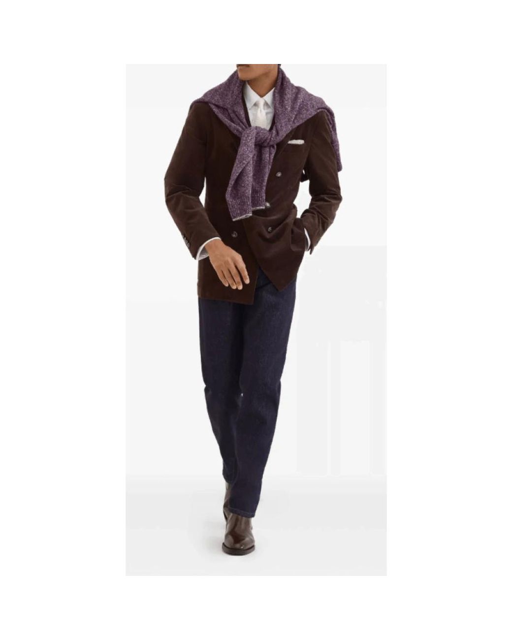 Brunello Cucinelli Blue Slim Fit Jeans for men