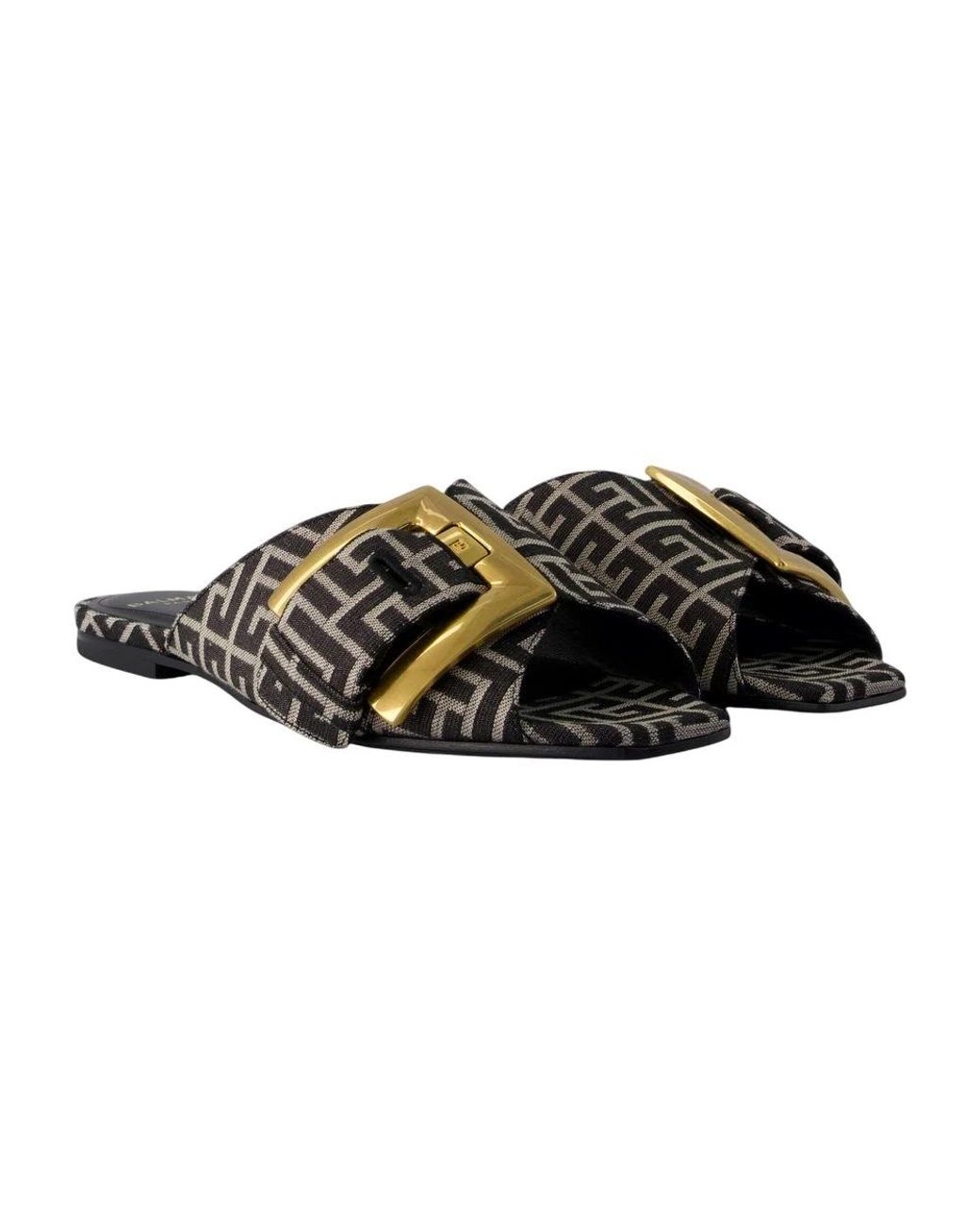 Sliders Balmain en coloris Brown