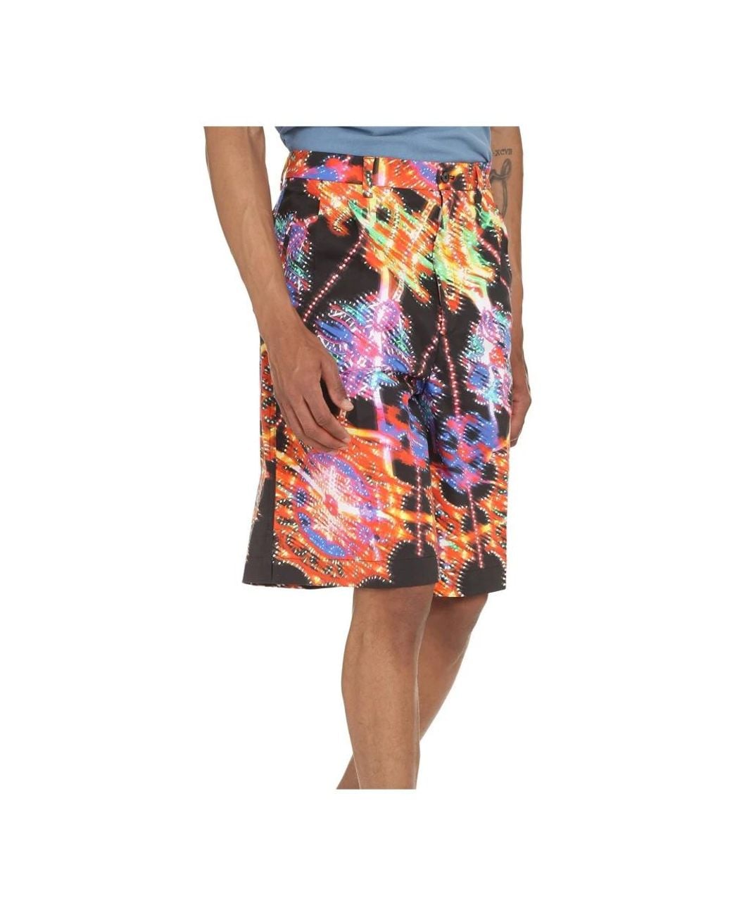 Dolce & Gabbana Red Casual Shorts for men