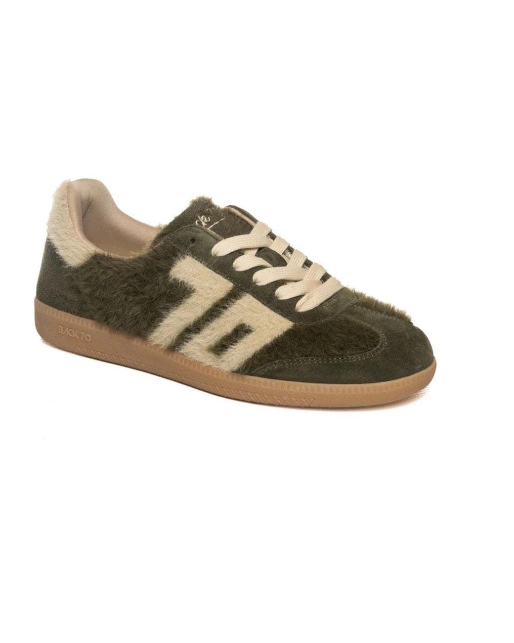 Back70 Green Mohair Sneaker