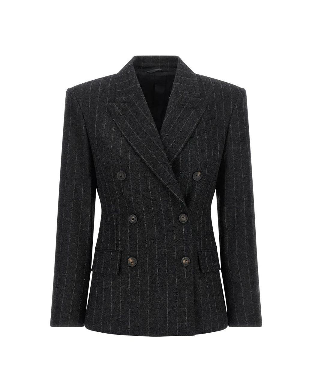 Brunello Cucinelli Black Blazers