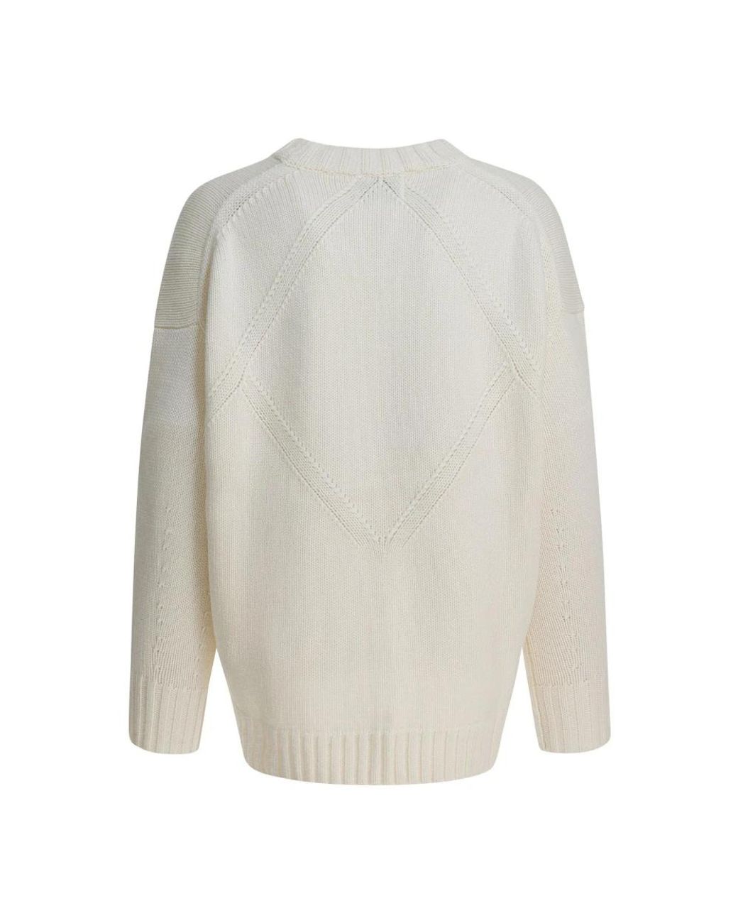 Loulou de Saison White Cashmere Knitwear