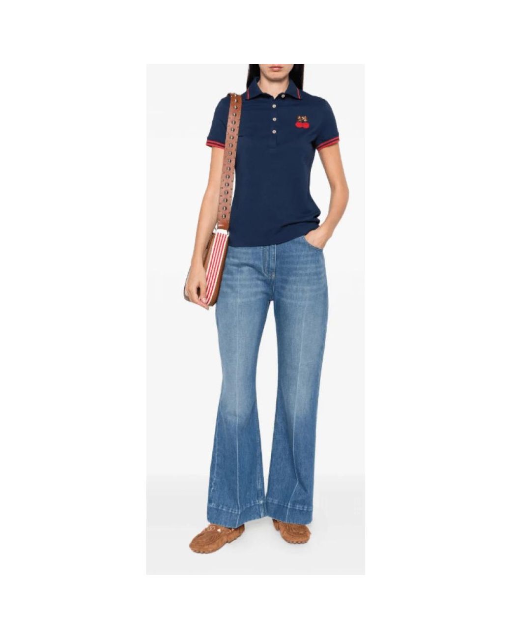 Valentino Blue Polo Shirts