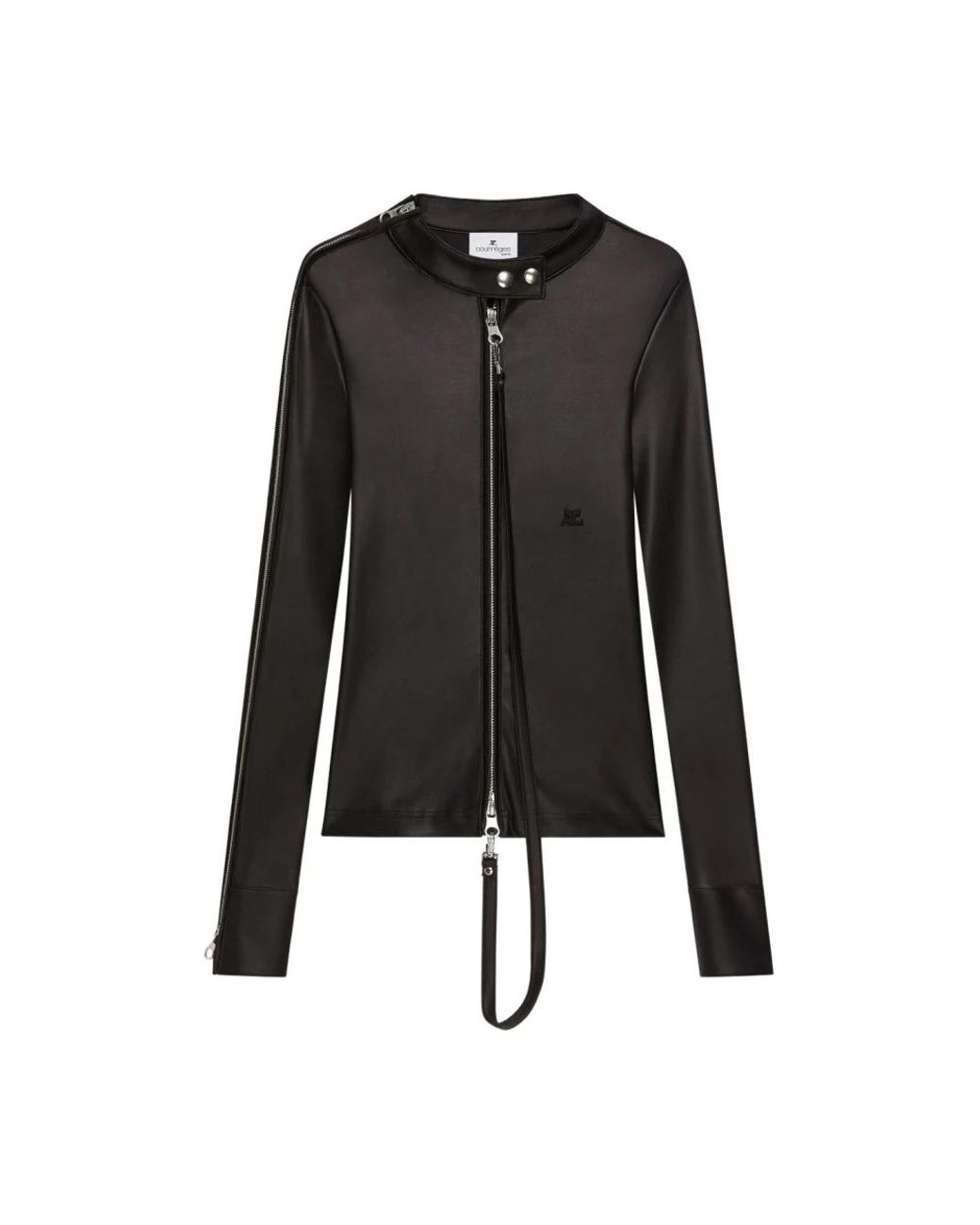 Courreges Black Light Jackets