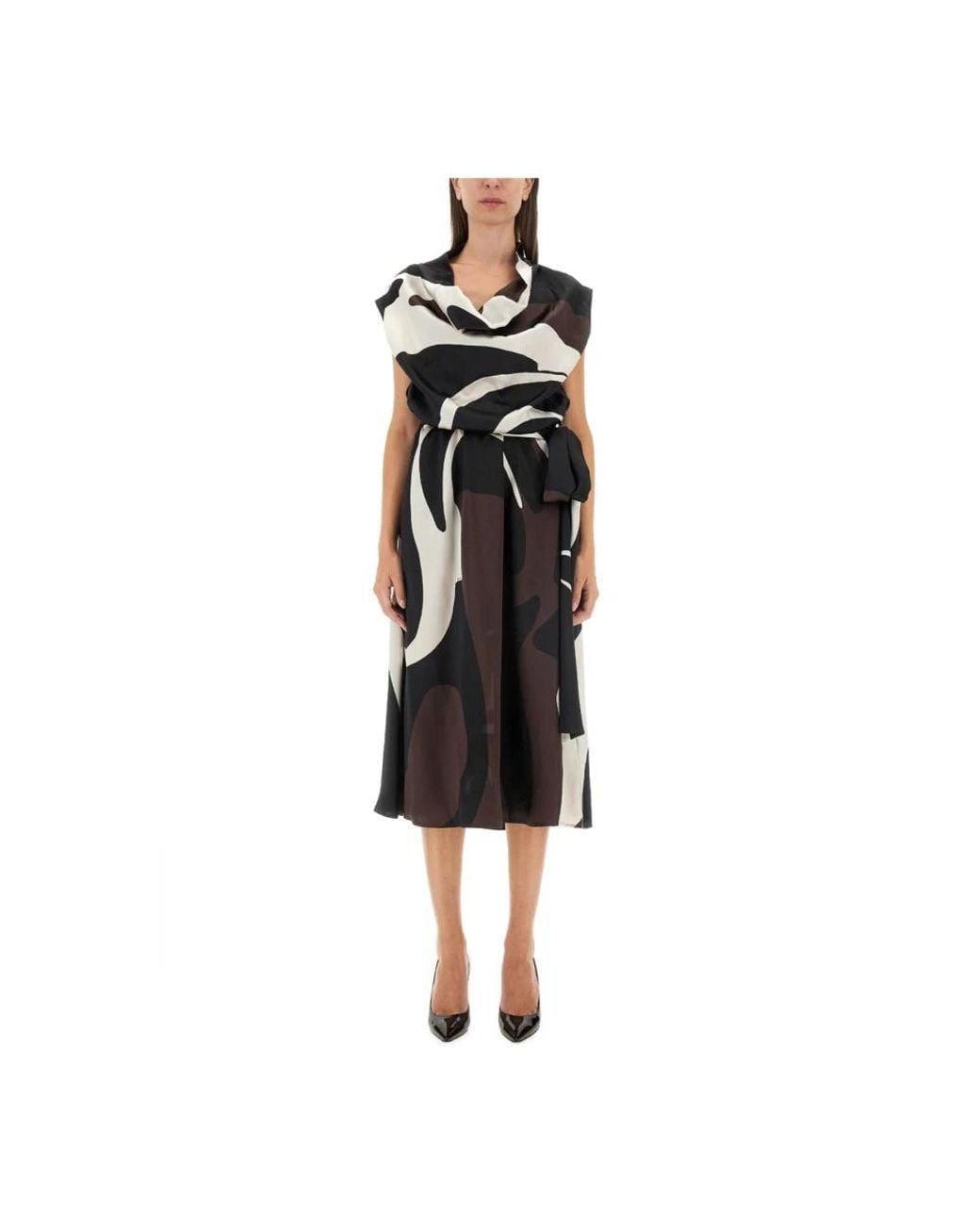Kiton Black Midi Dresses