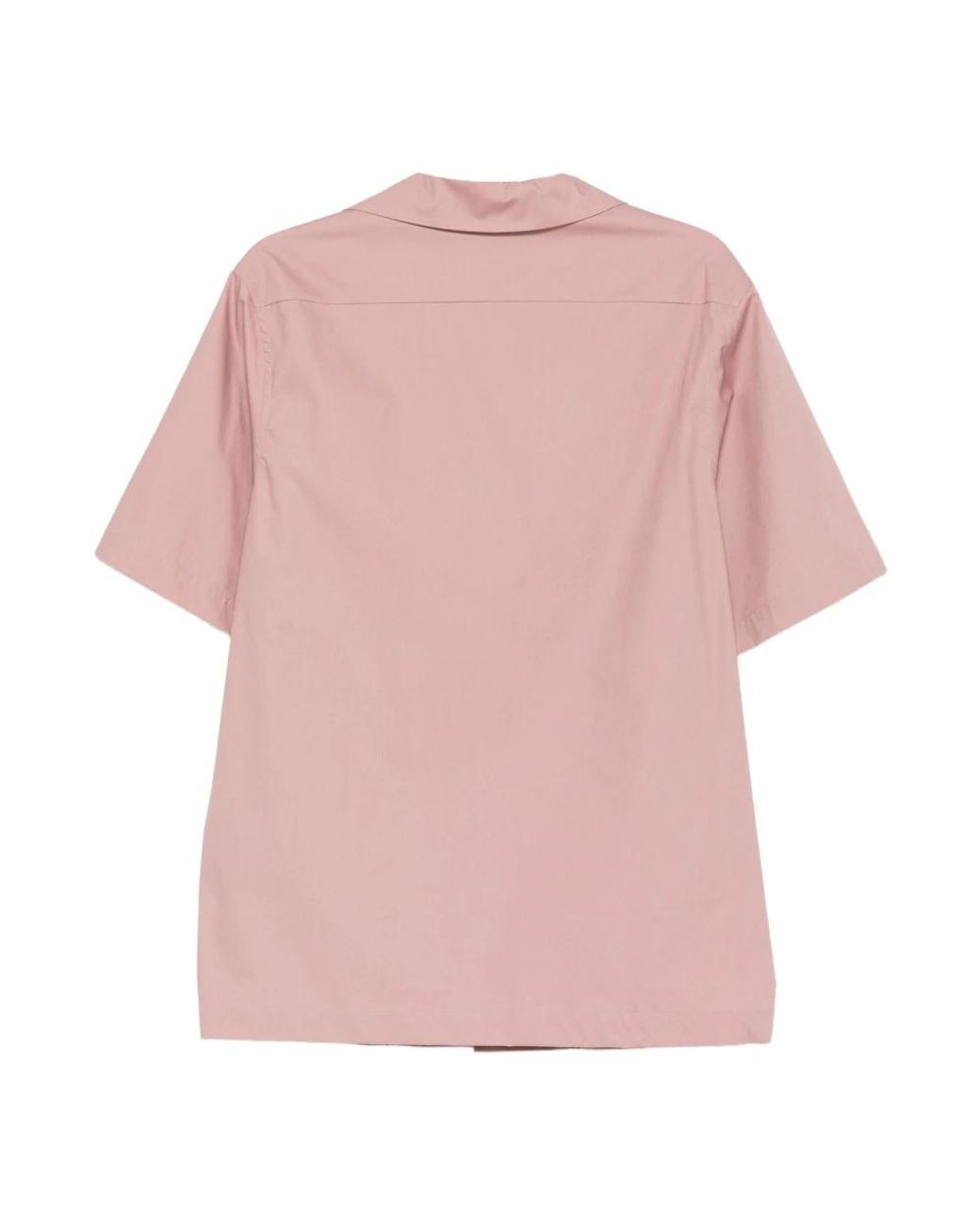 Hevò Pink Short Sleeve Shirts for men