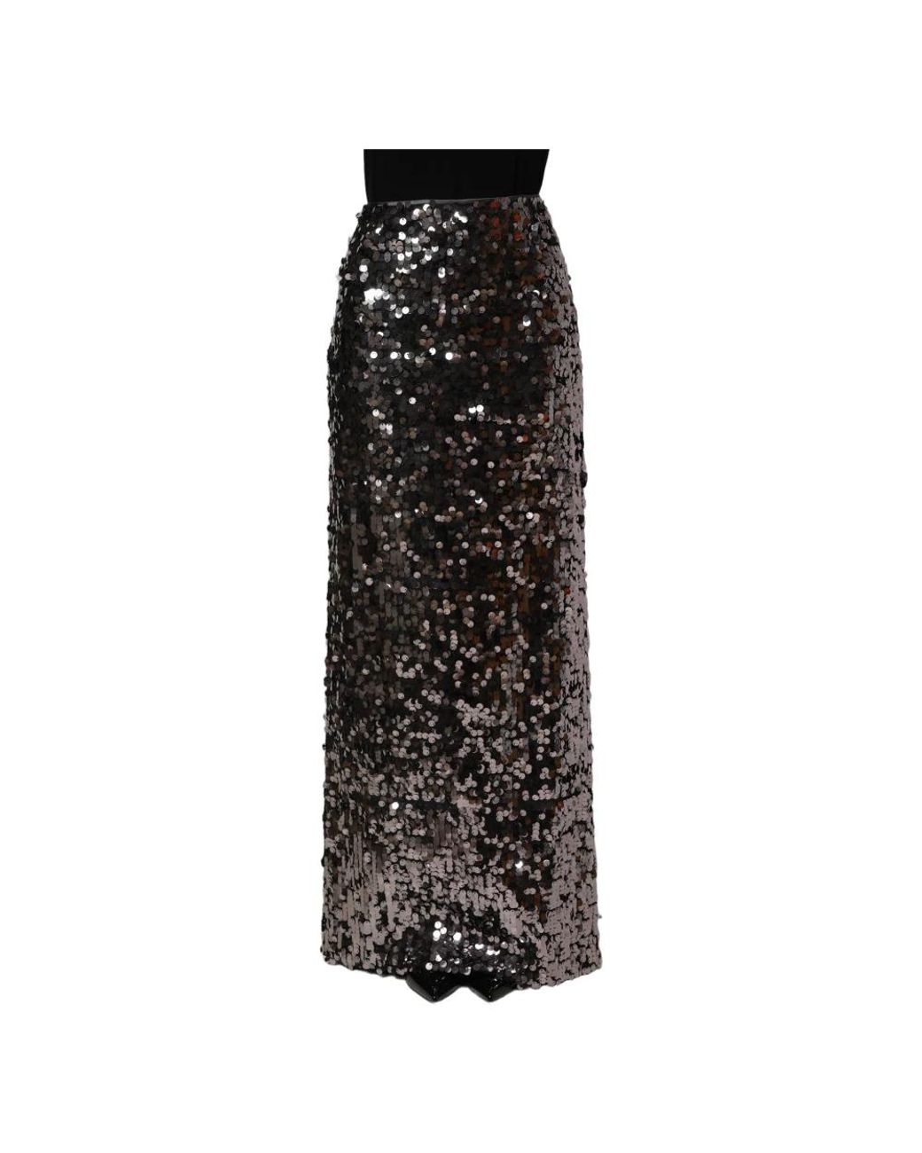 Dolce & Gabbana Black Maxi Skirts