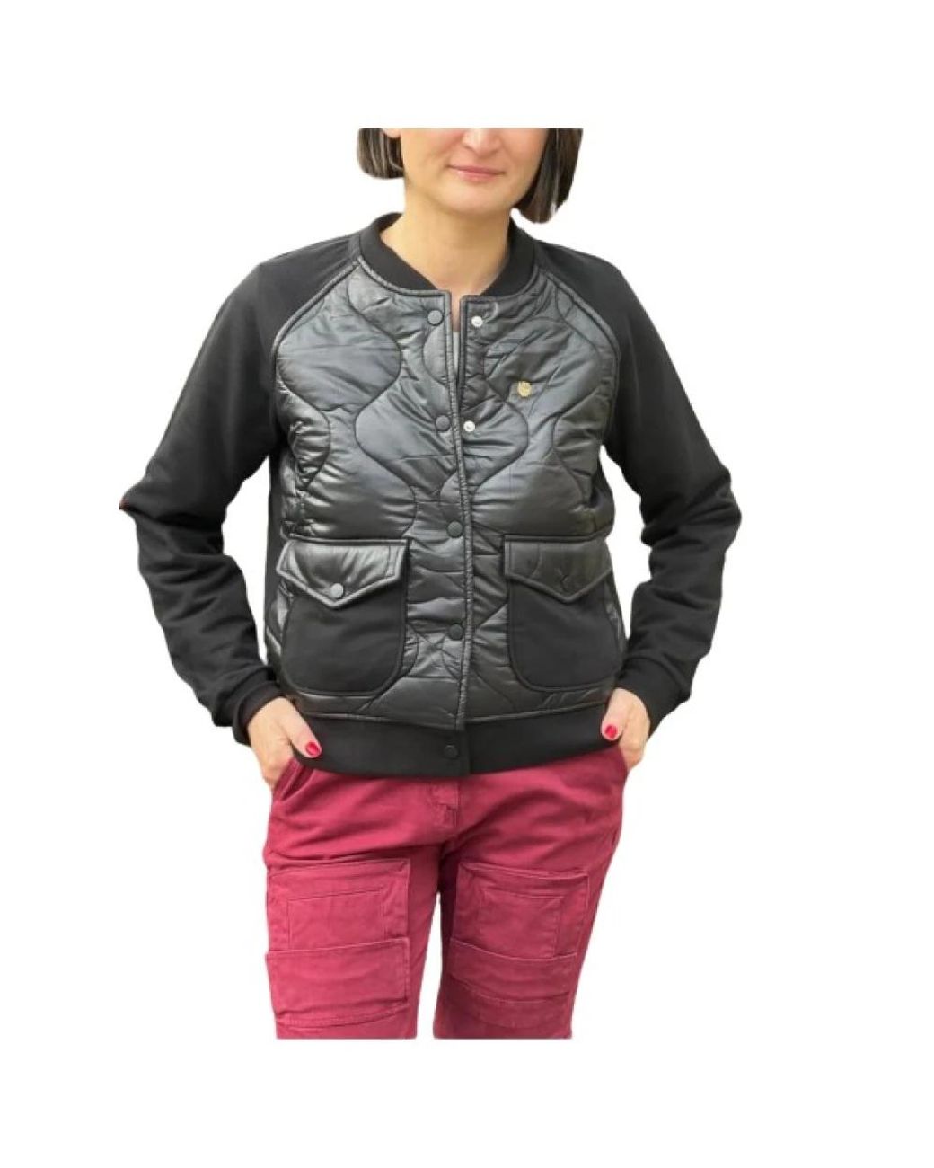Aeronautica Militare Gray Bomber Jackets