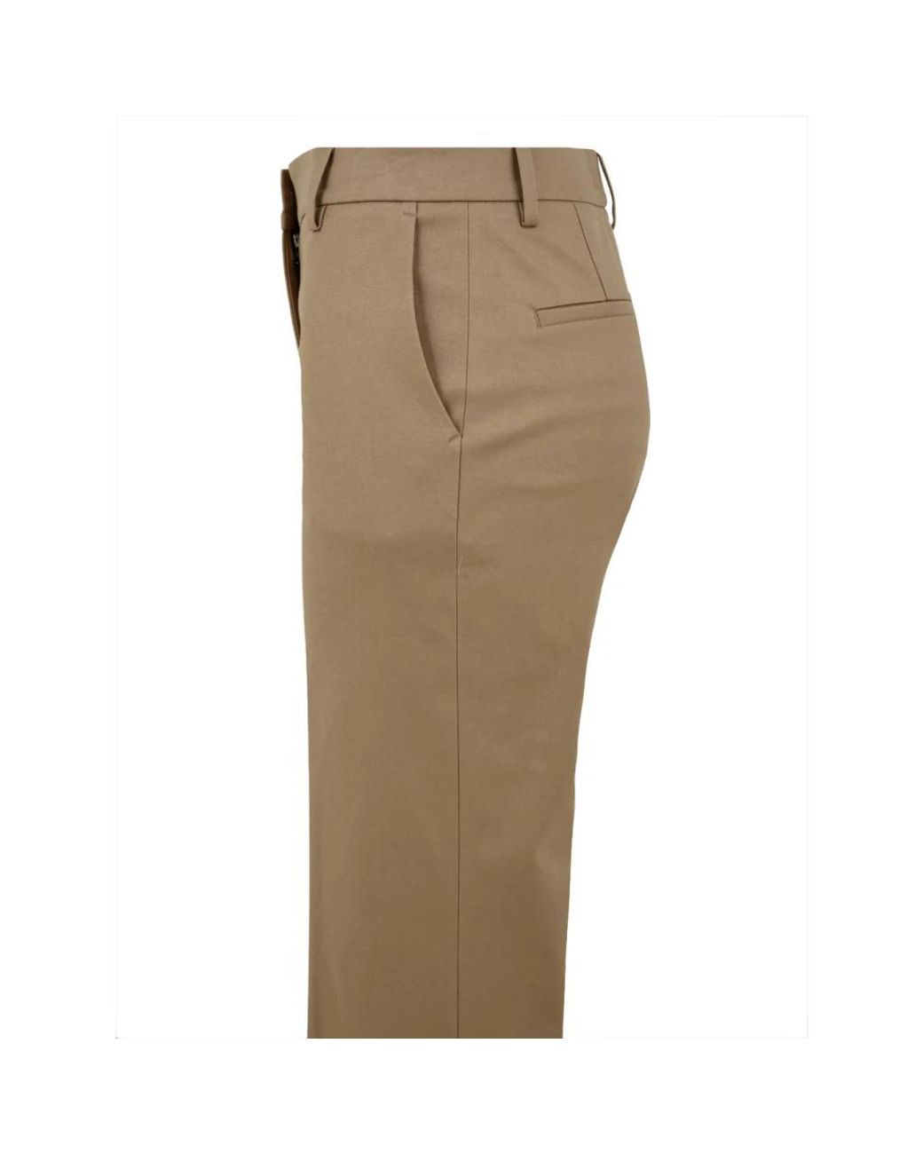 Douuod Woman Natural Straight Trousers