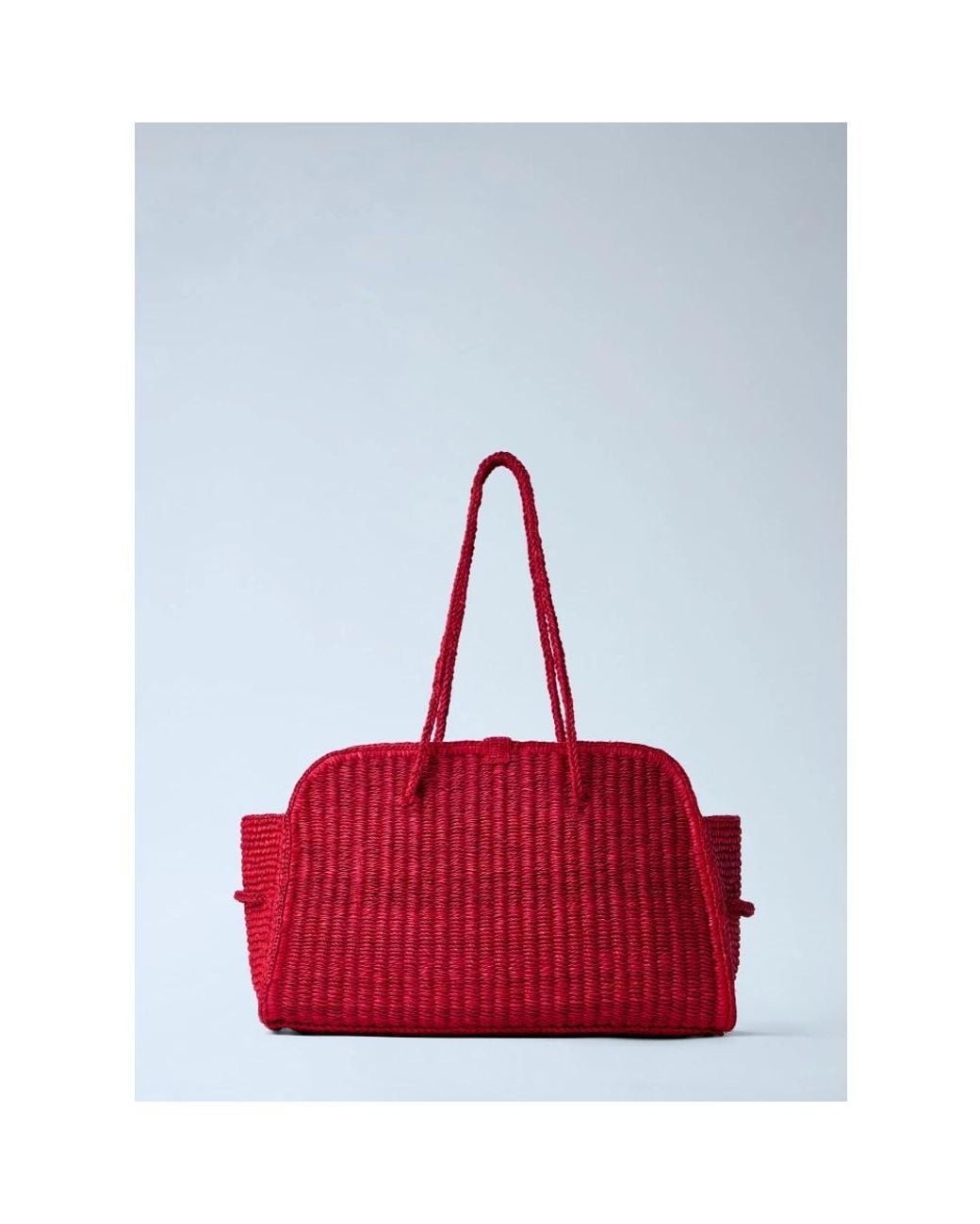 Jacquemus Red Tote Bags