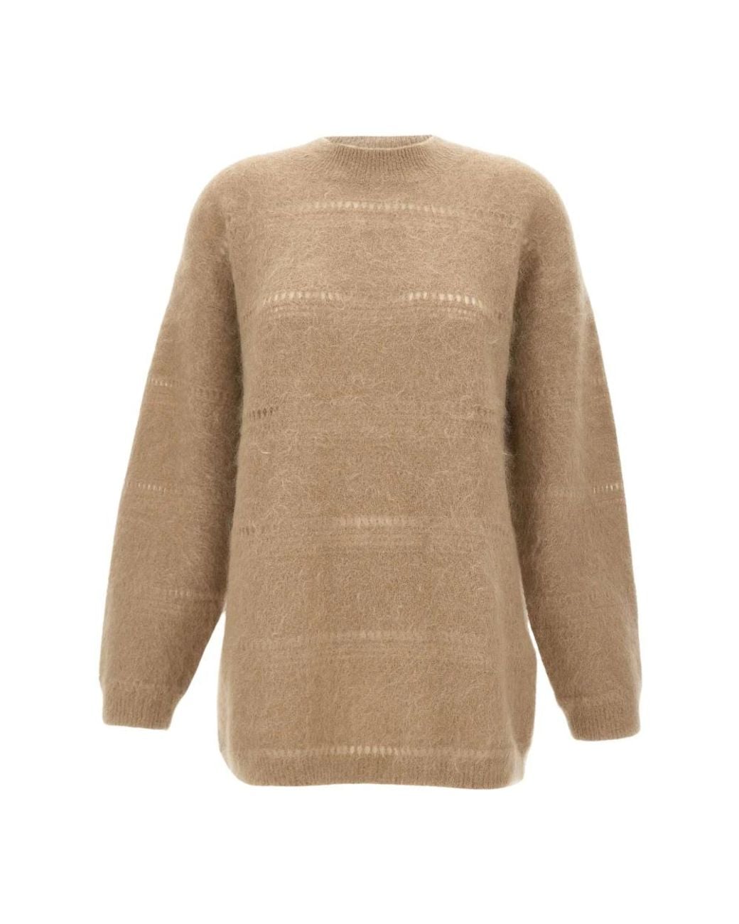 THE GARMENT Natural Round-Neck Knitwear