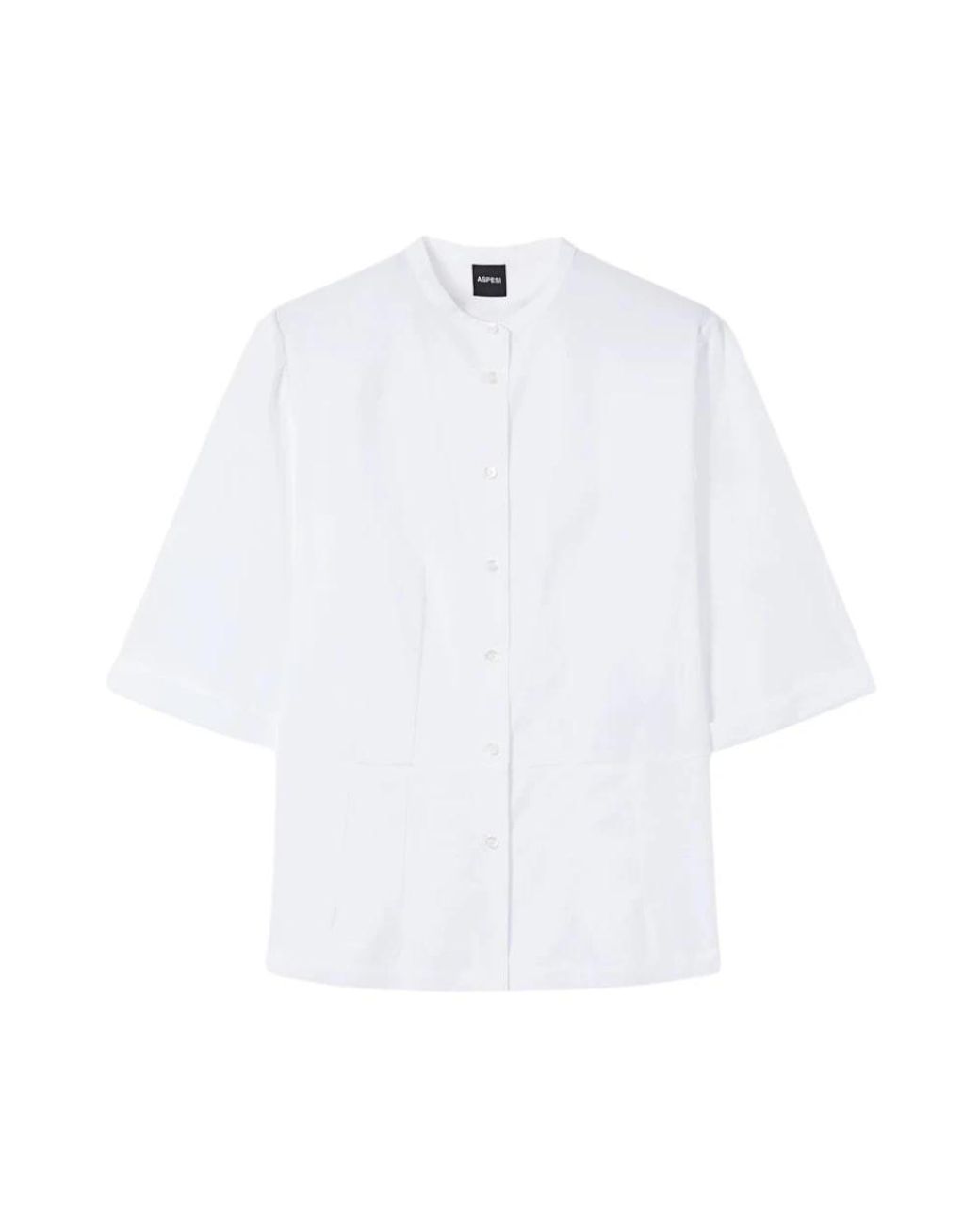Aspesi White Blouses