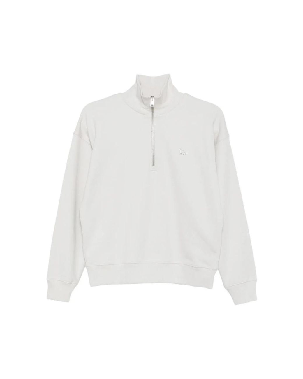 Maison Kitsuné White Zip-Throughs