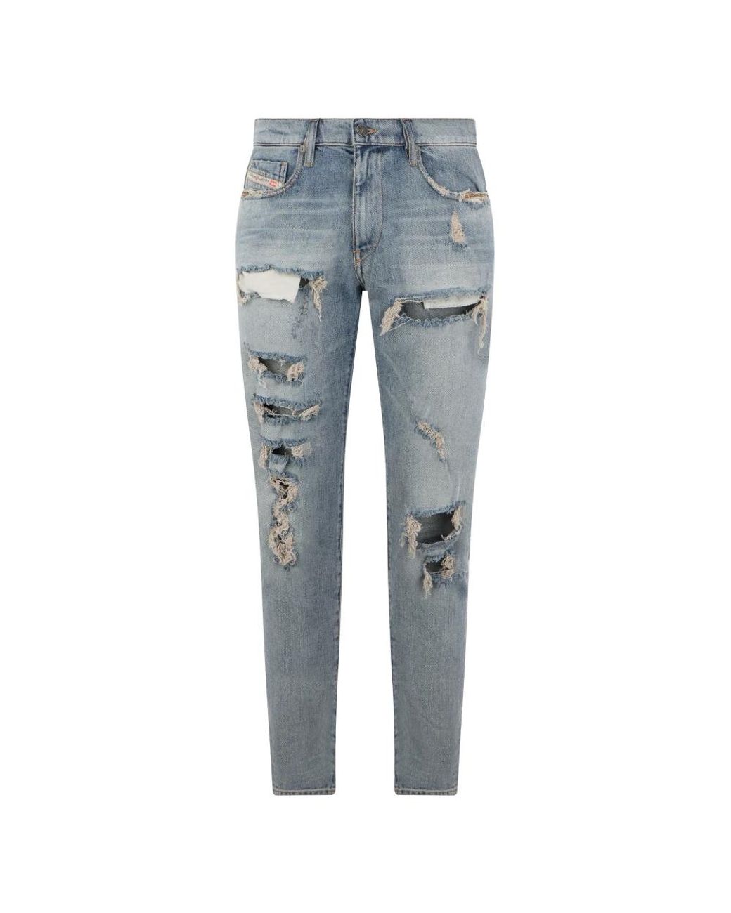 DIESEL Blue Slim-Fit Jeans for men
