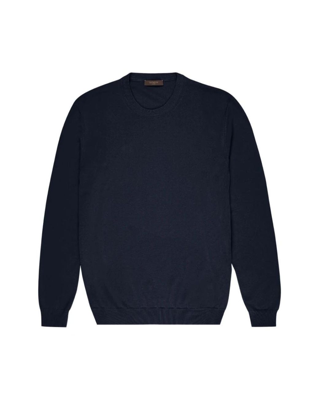 Zanone Rondgebreide Bovenkleding in het Blue voor heren