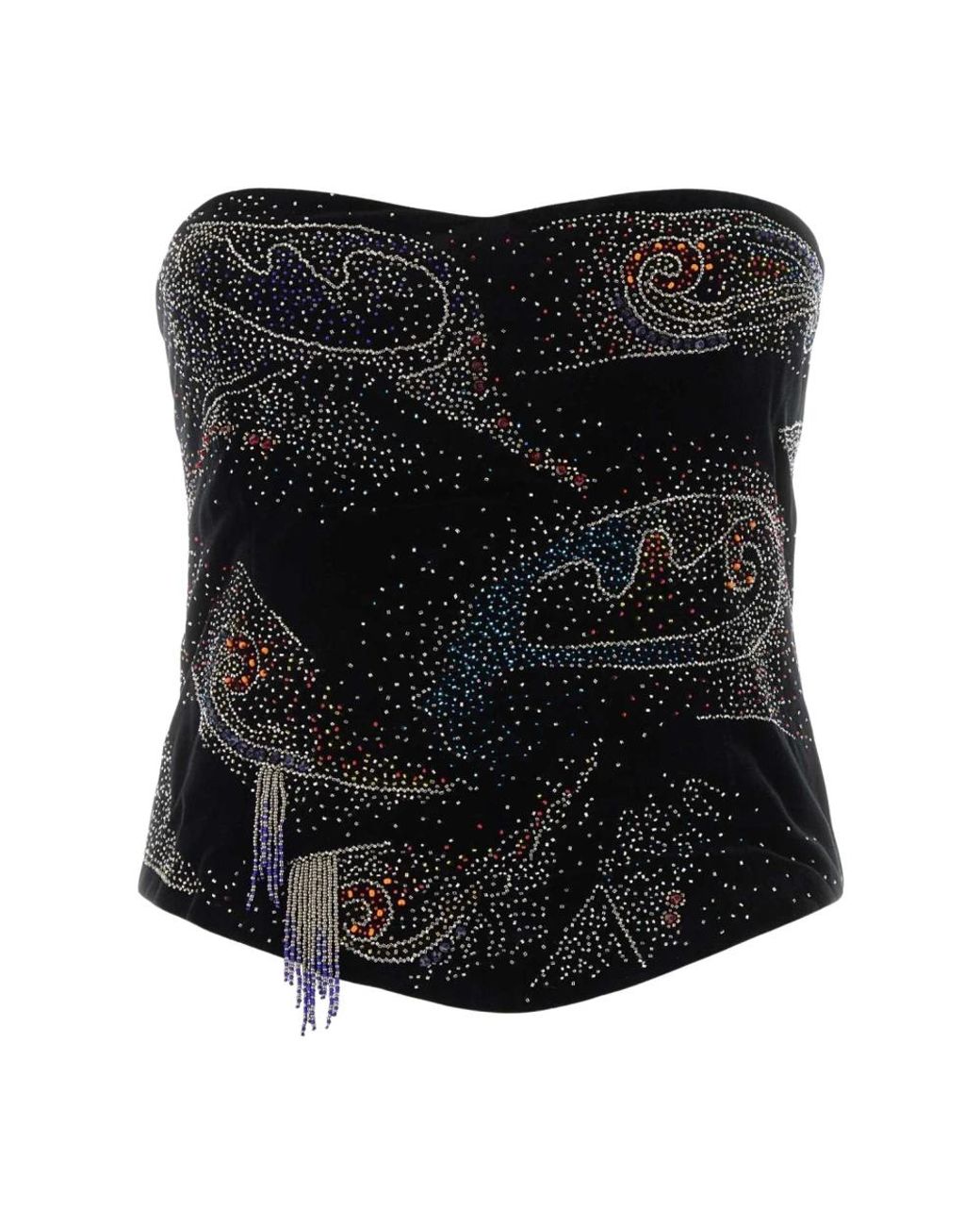 Isabel Marant Jiska Top in het Black