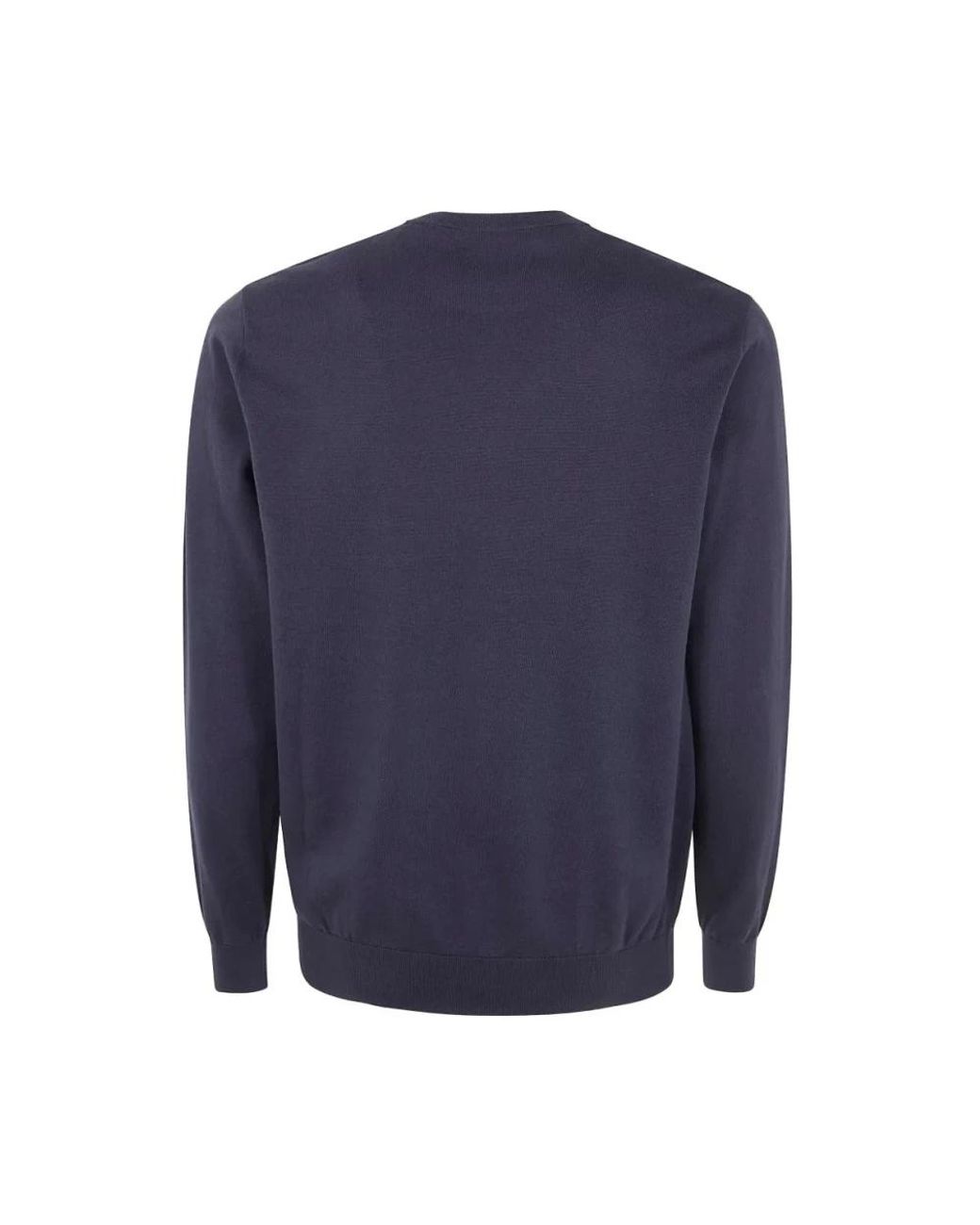 Aspesi Blue Round-Neck Knitwear for men