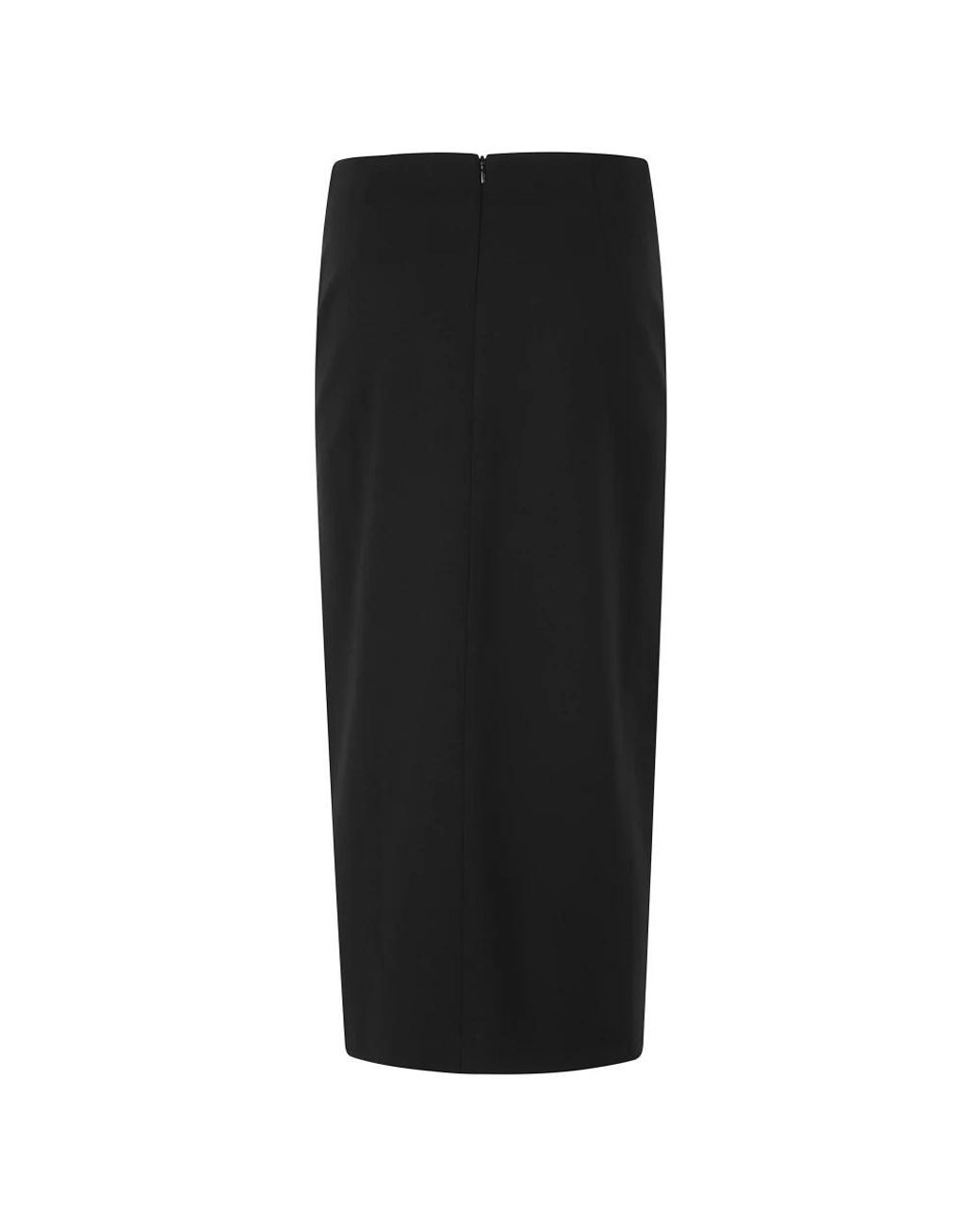 Semicouture Black Midi Skirts