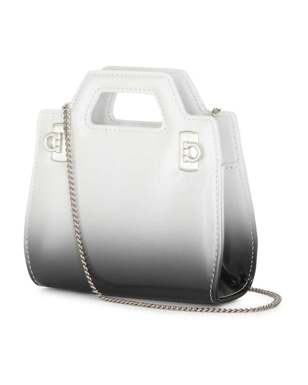 Ferragamo Gray Handbags