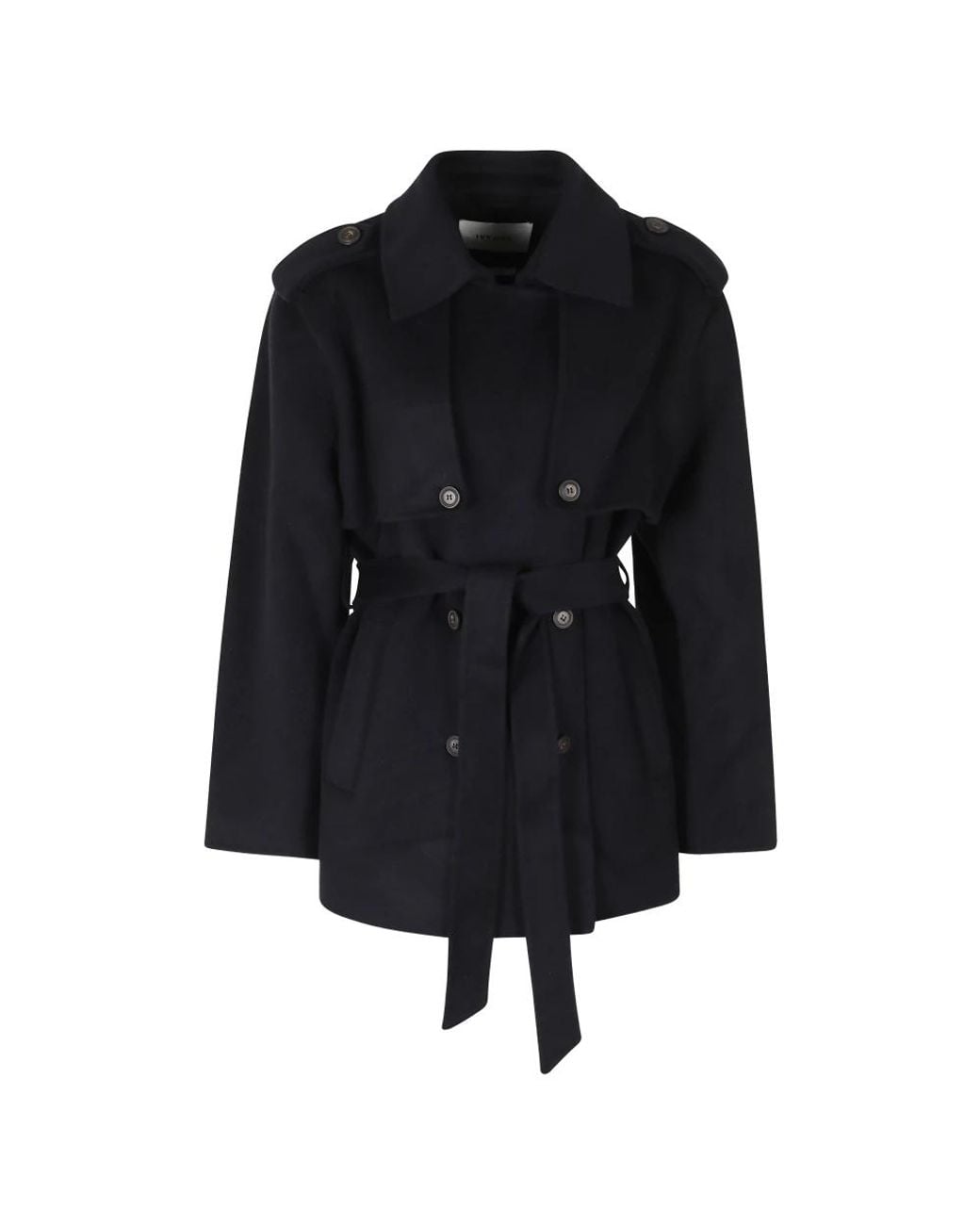 IVY & OAK Black Belted Coats