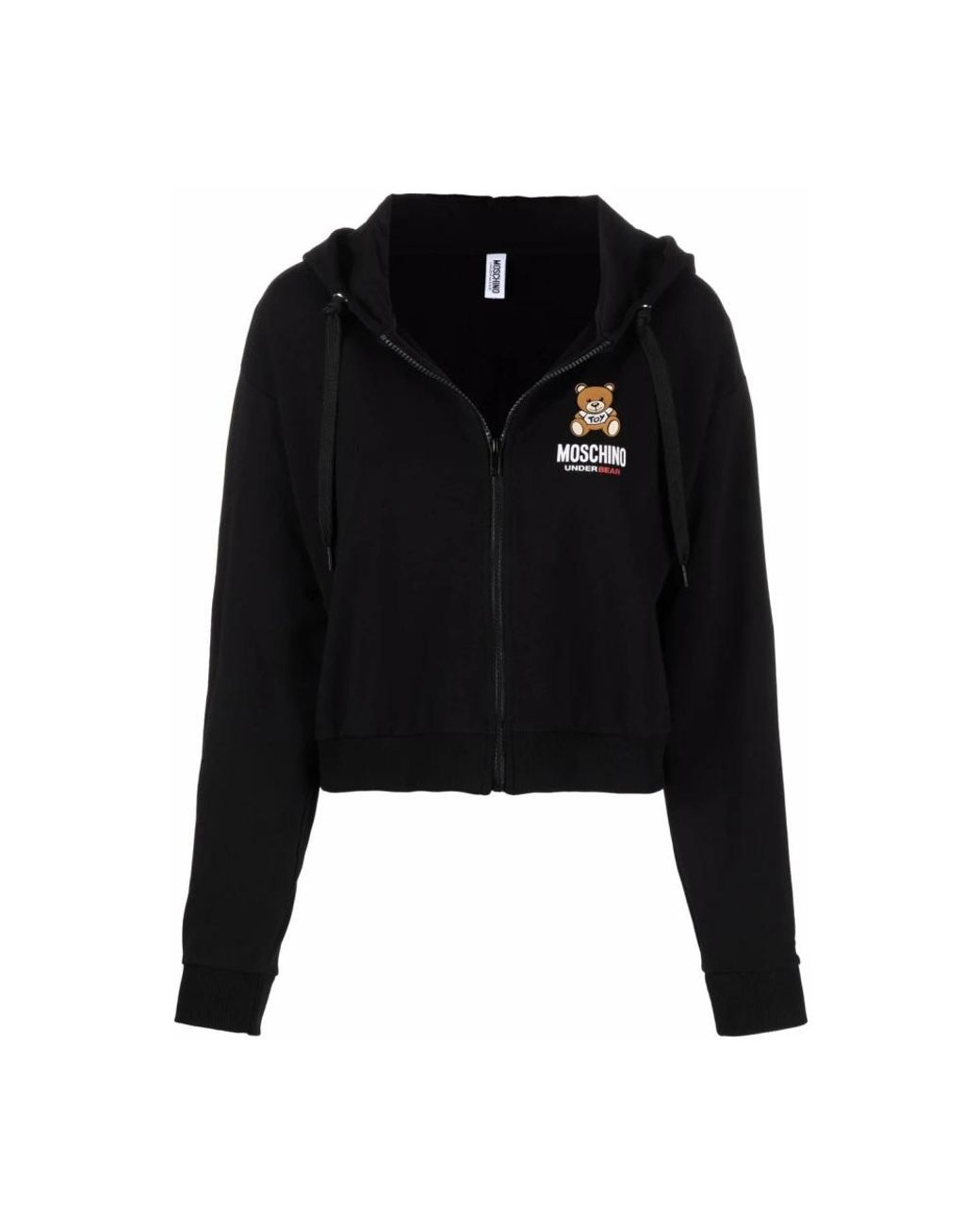 Moschino Black Zip-Throughs