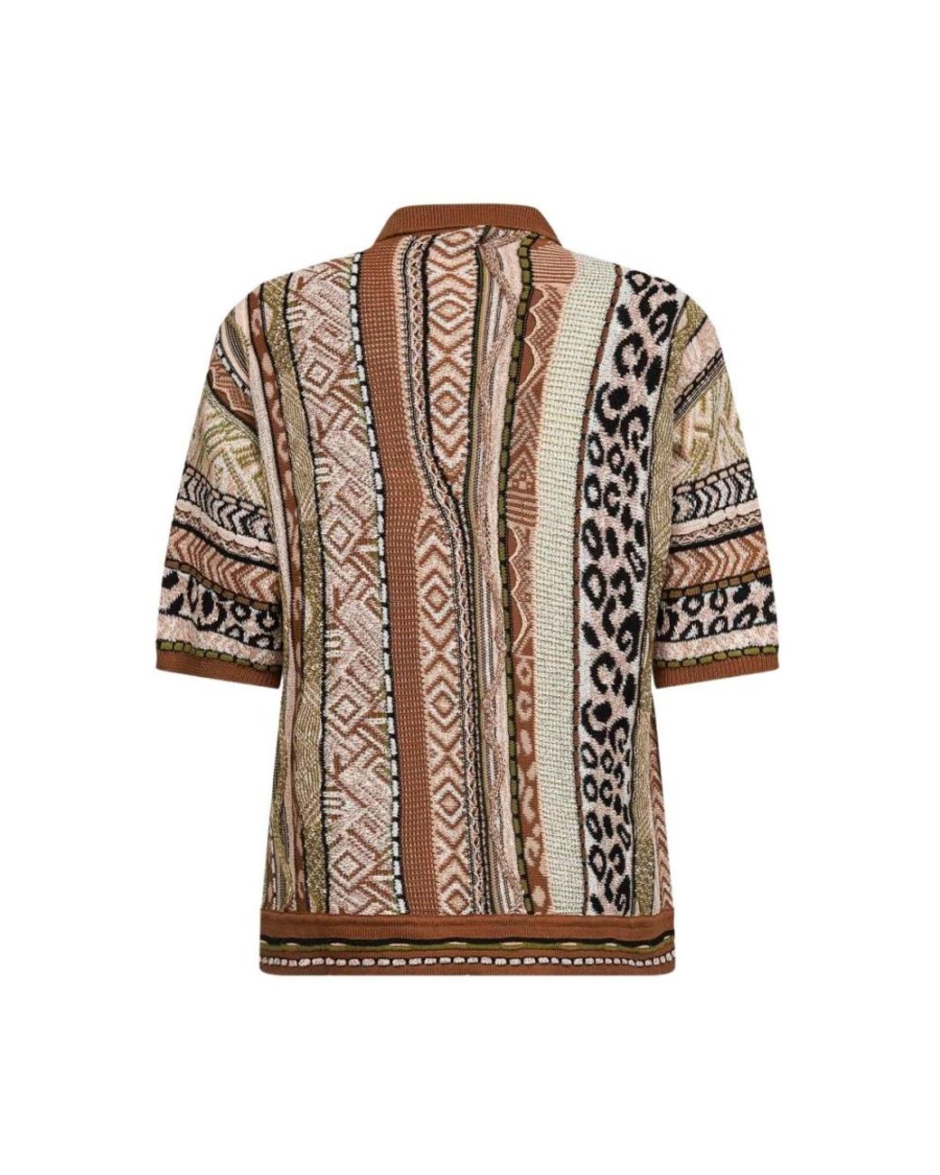 Short Sleeve Shirts Laneus pour homme en coloris Brown