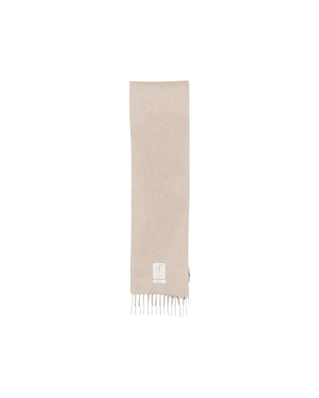 Jacquemus Natural Winter Scarves for men