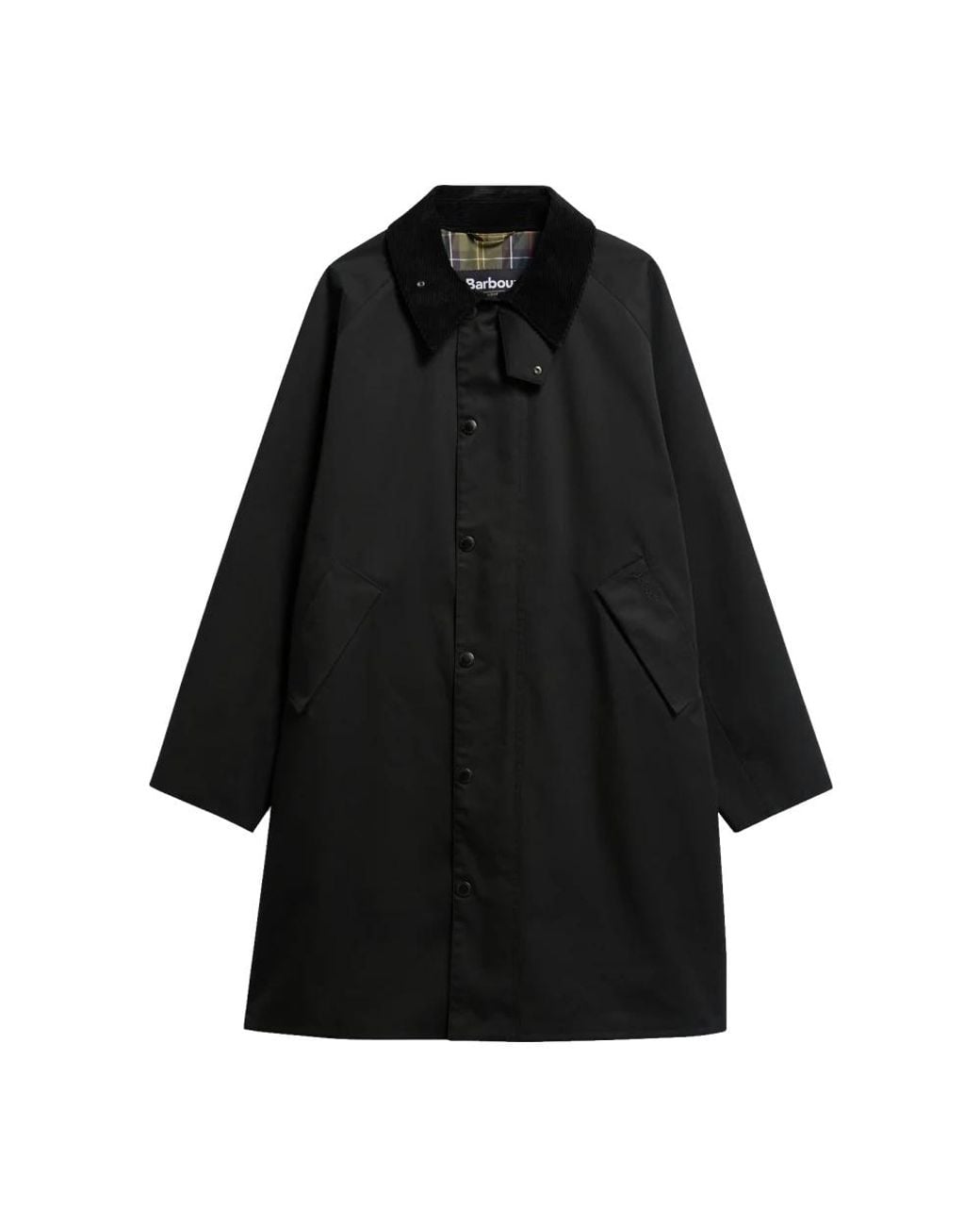Barbour Black Single-Breasted Coats for men