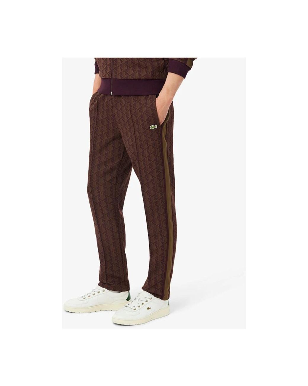 Sweatpants Lacoste de hombre de color Brown